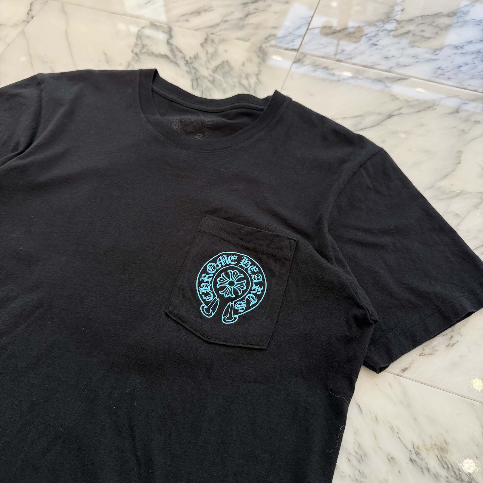 CHROME HEARTS 3 Blue Cross Tee Size M クロムハーツ 3 ブルークロス Tシャツ サイズＭ