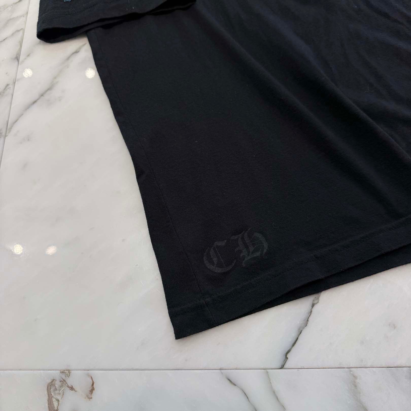 CHROME HEARTS 3 Blue Cross Tee Size M クロムハーツ 3 ブルークロス Tシャツ サイズＭ