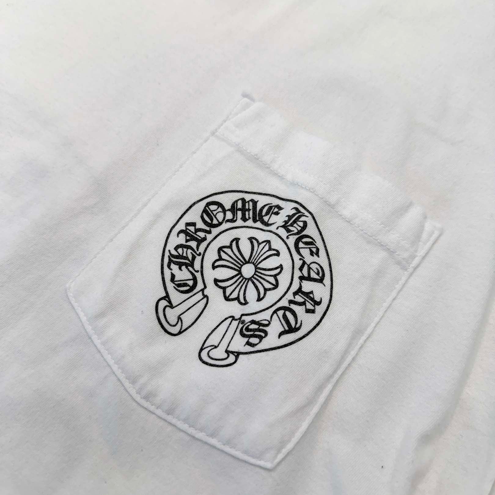 CHROME HEARTS Chengdu Limited Back Horseshoe Tee Size L クロムハーツ チェンドゥ限定 バックホースシュー Tシャツ サイズL