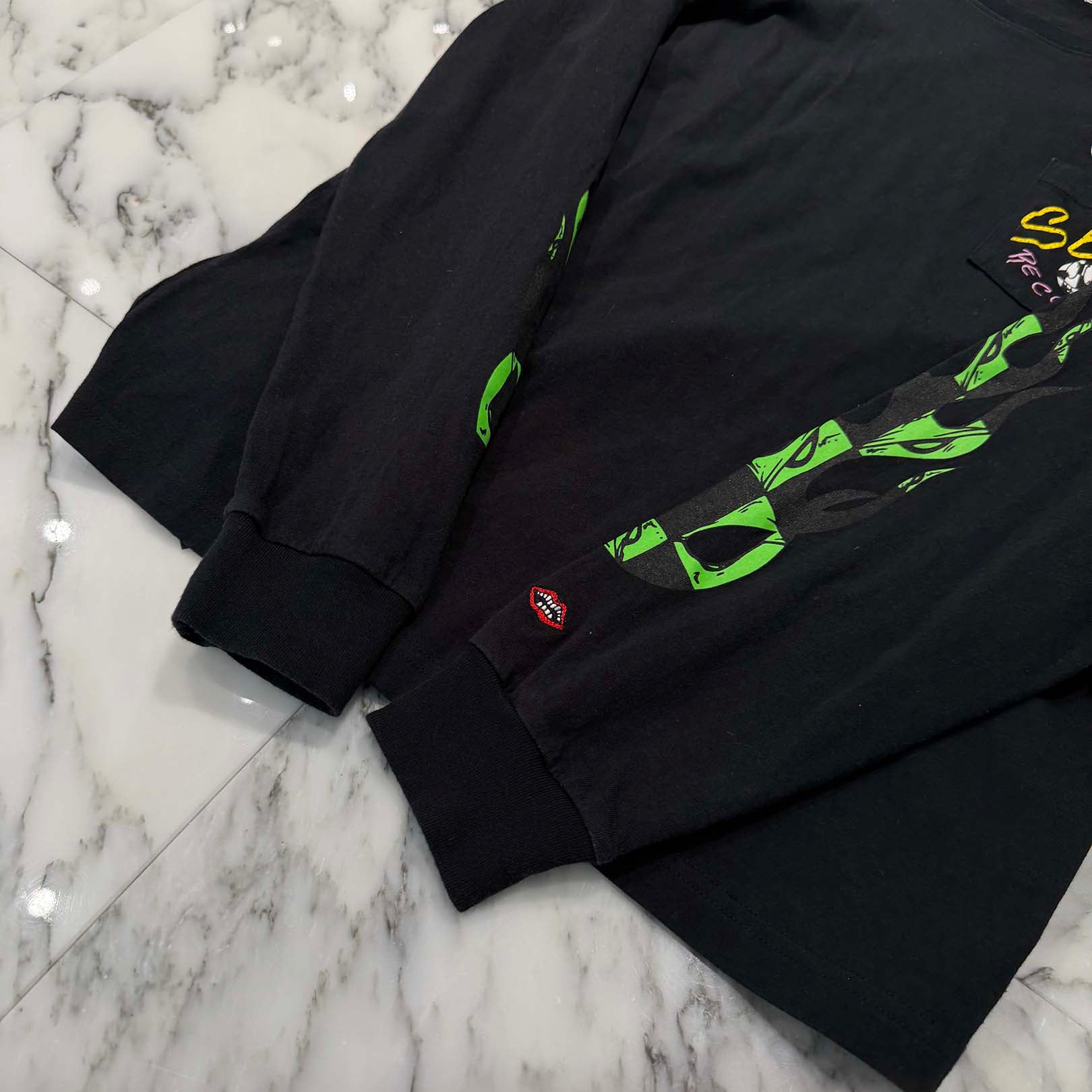CHROME HEARTS × MATTY BOY STAY FAST Sex Records Long Sleeve Tee