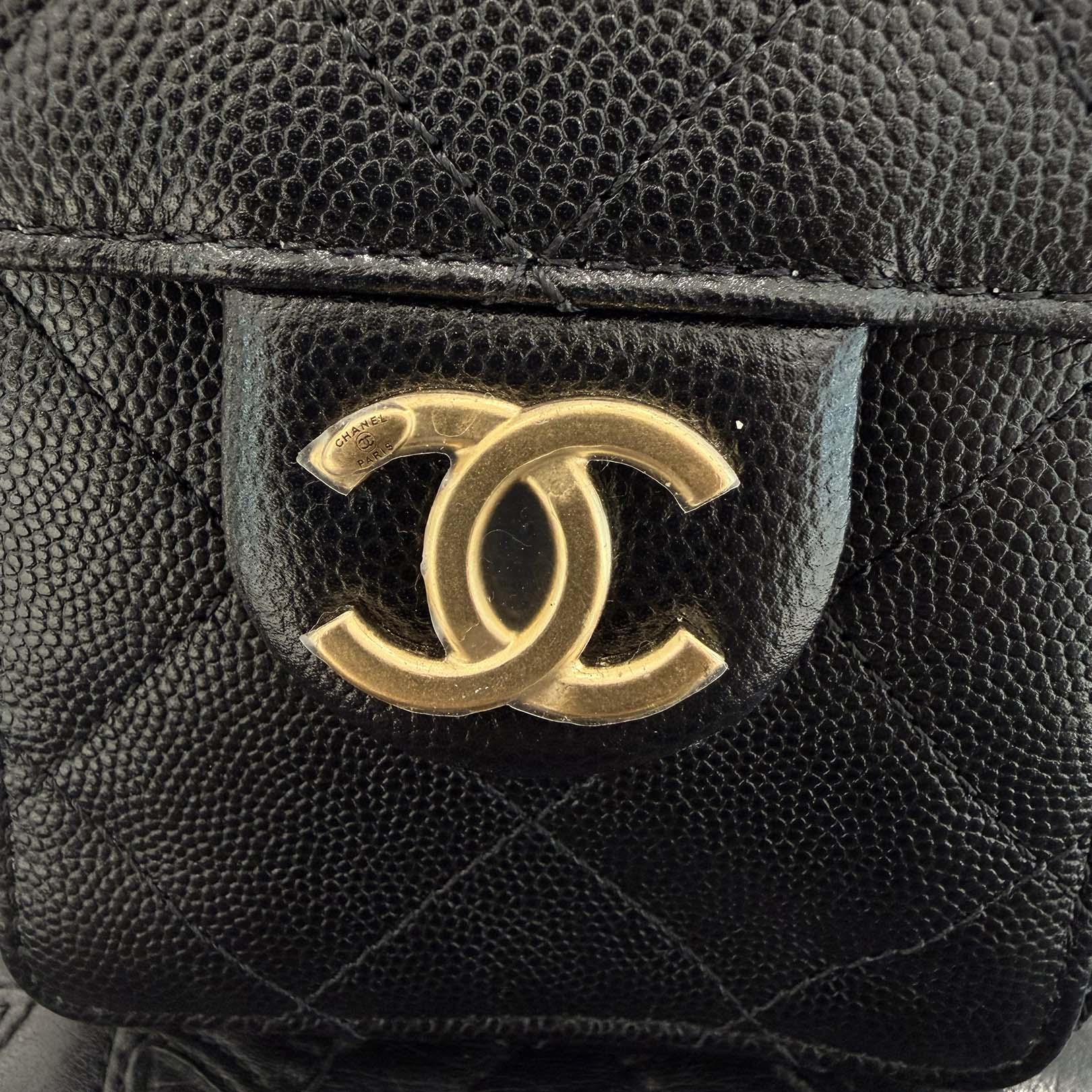 CHANEL Caviar Skin Leather Quilted Chanel 25 Mini Handbag AS5631 B20304 94305 シャネル キャビアスキンレザー キルティング シャネル 25 ミニ ハンドバッグ