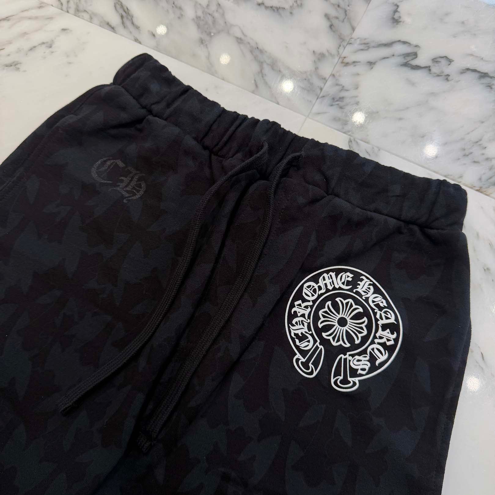 CHROME HEARTS 2024SS Graveyard Cemetery Cross Half Pants Size S クロムハーツ グレイブヤード セメタリークロス ハーフパンツ サイズS