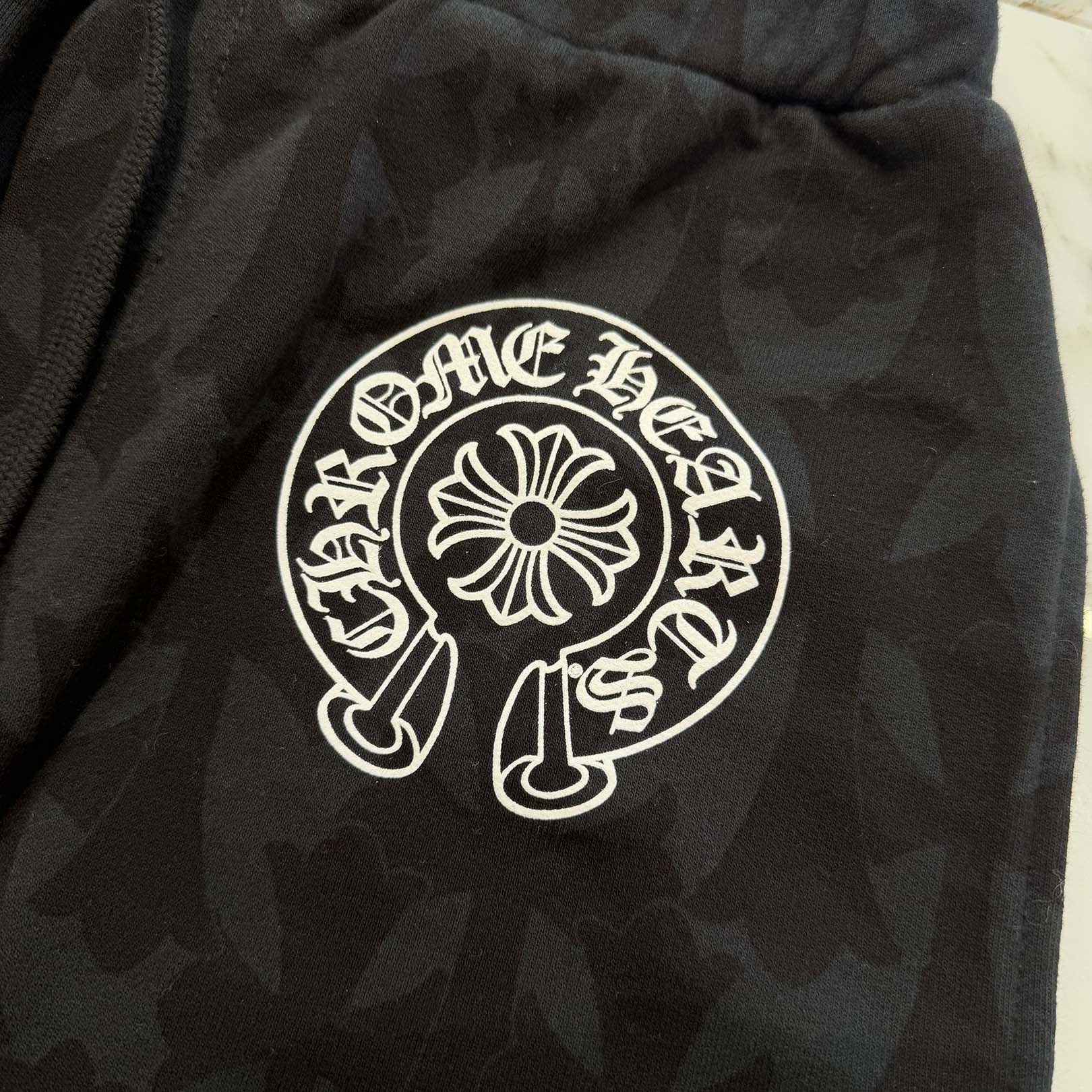 CHROME HEARTS 2024SS Graveyard Cemetery Cross Half Pants Size S クロムハーツ グレイブヤード セメタリークロス ハーフパンツ サイズS