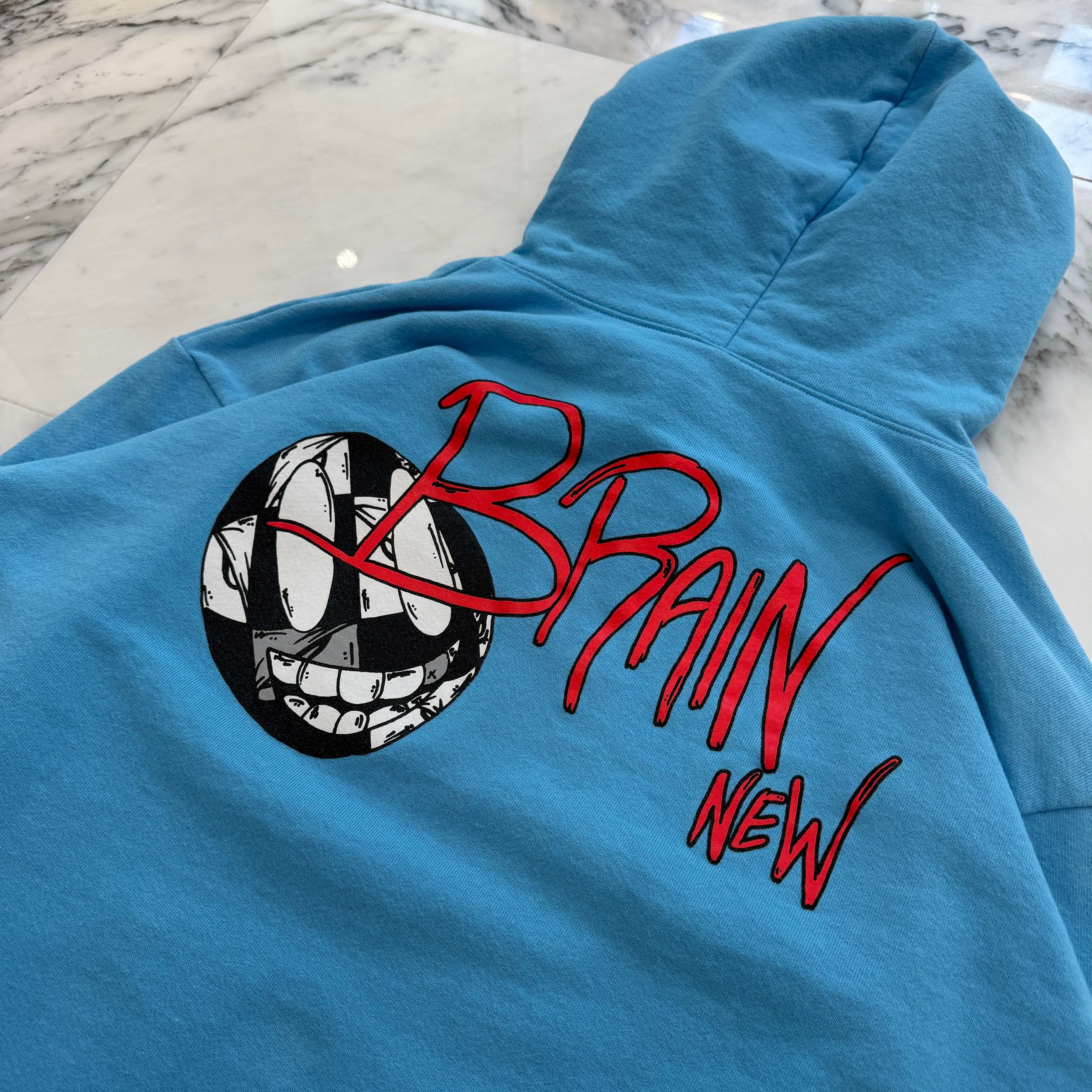 CHROME HEARTS × MATTY BOY 2024SS BRAIN NEW Pullover Hoodie Size XXL クロムハーツ×マッティボーイ ブレインニュー プルオーバーフーディ サイズXXL