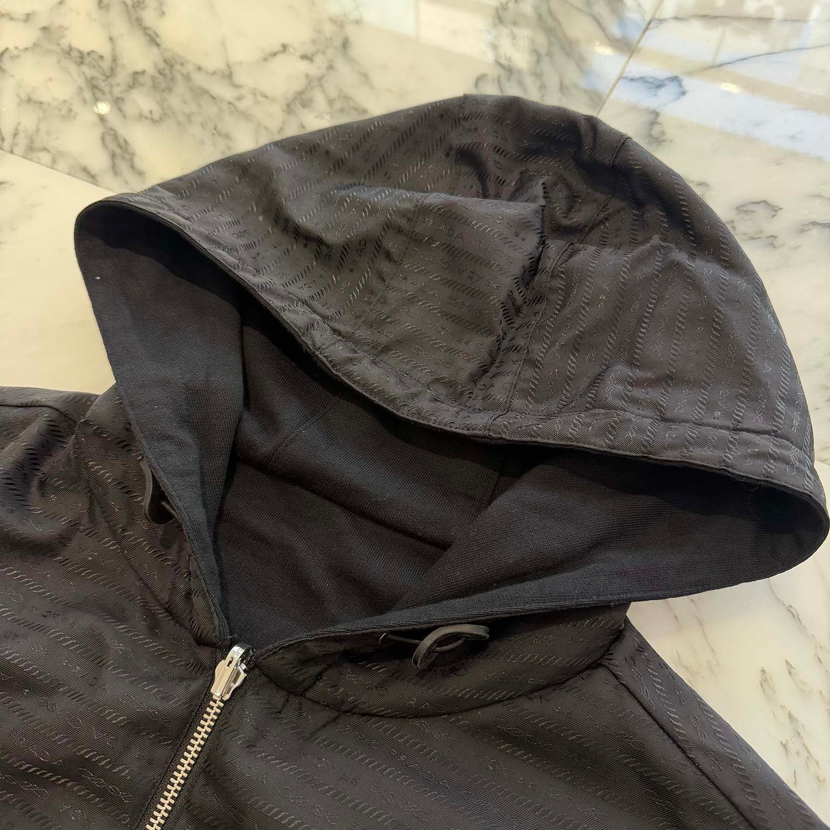 PRADA 2022SS Triangle Logo Plate Reversible Jacket UJL28A S222 11B9 Size S プラダ トライアングルロゴプレート リバーシブルジャケット サイズS