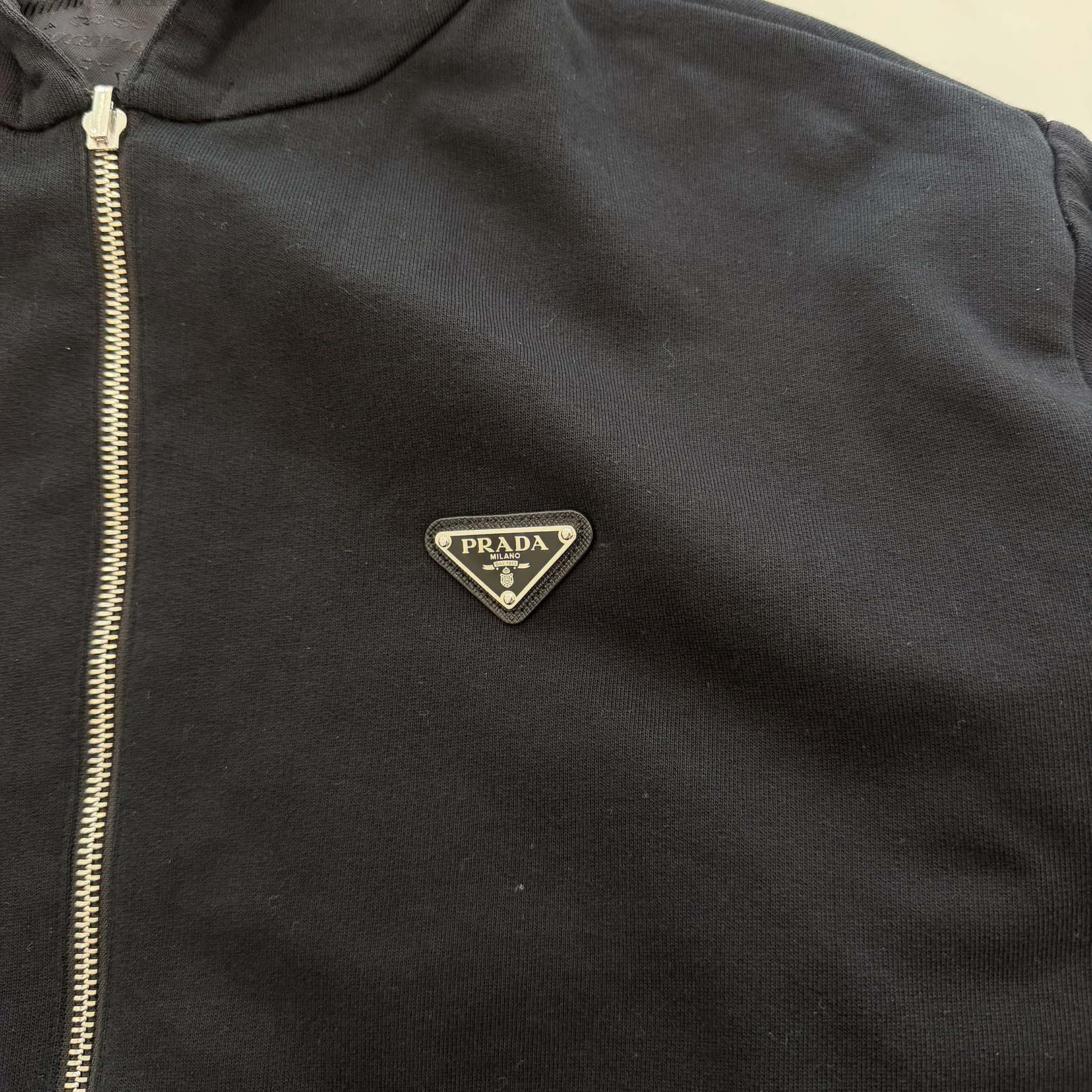 PRADA 2022SS Triangle Logo Plate Reversible Jacket UJL28A S222 11B9 Size S プラダ トライアングルロゴプレート リバーシブルジャケット サイズS
