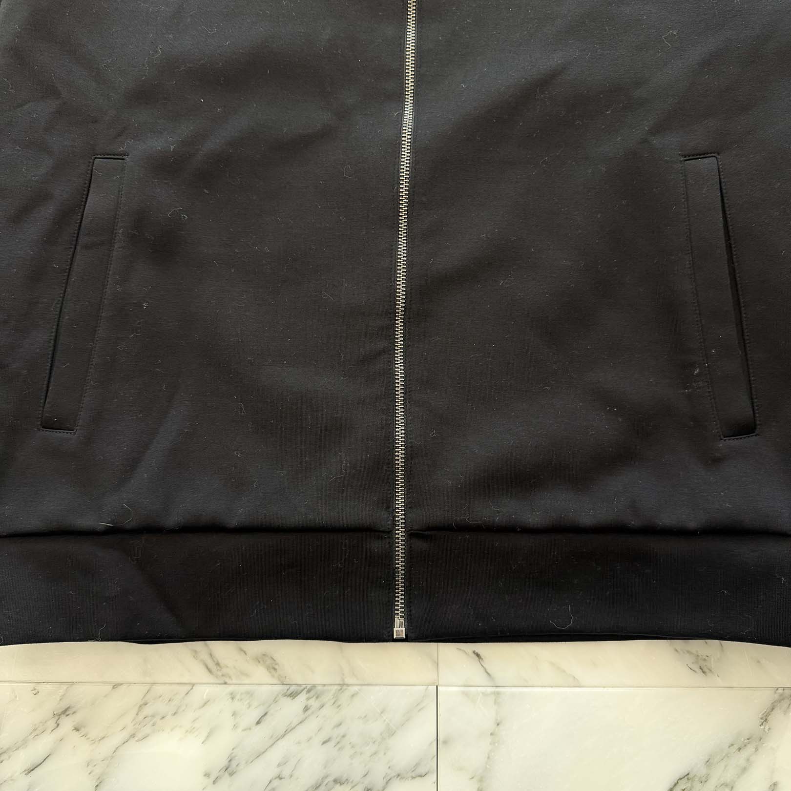 PRADA 2024SS Triangle Logo Plate Zip Up Jacket UJL85B S000 16AU Size XL プラダ トライアングルロゴプレート ジップアップ ジャケット サイズXL