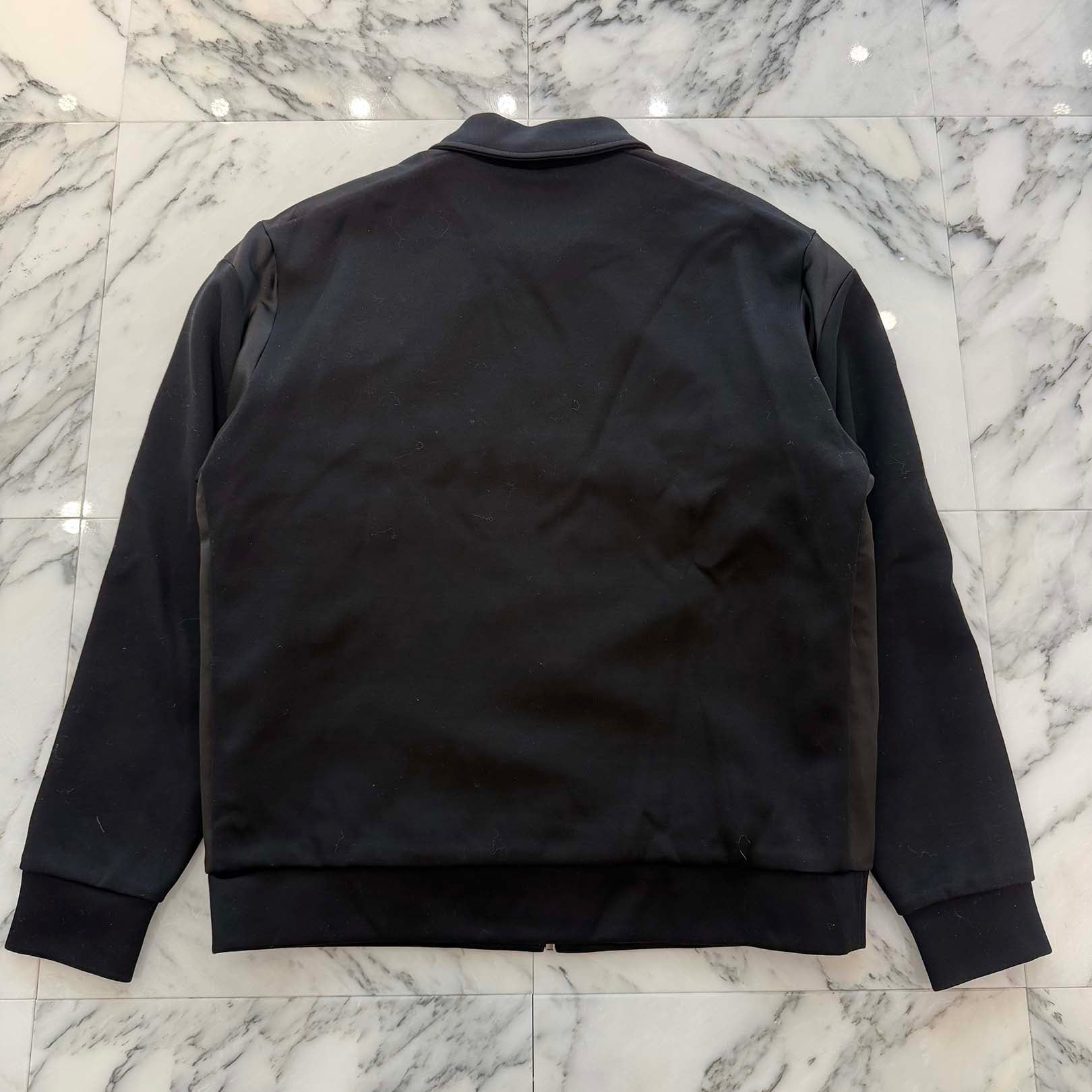 PRADA 2024SS Triangle Logo Plate Zip Up Jacket UJL85B S000 16AU Size XL プラダ トライアングルロゴプレート ジップアップ ジャケット サイズXL