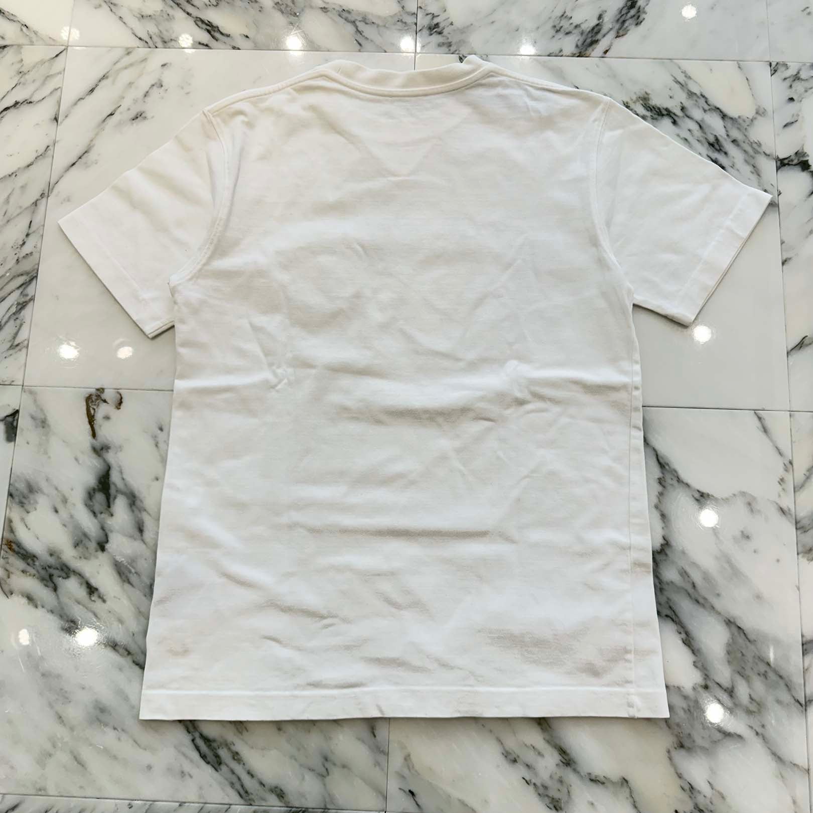 Dior × Shawn Stussy 2020AW Logo Embroidery Patch Short Sleeve Tee 033J62510554 Size S ディオール×ショーン・ステューシー ロゴ刺繡パッチ 半袖Tシャツ サイズS