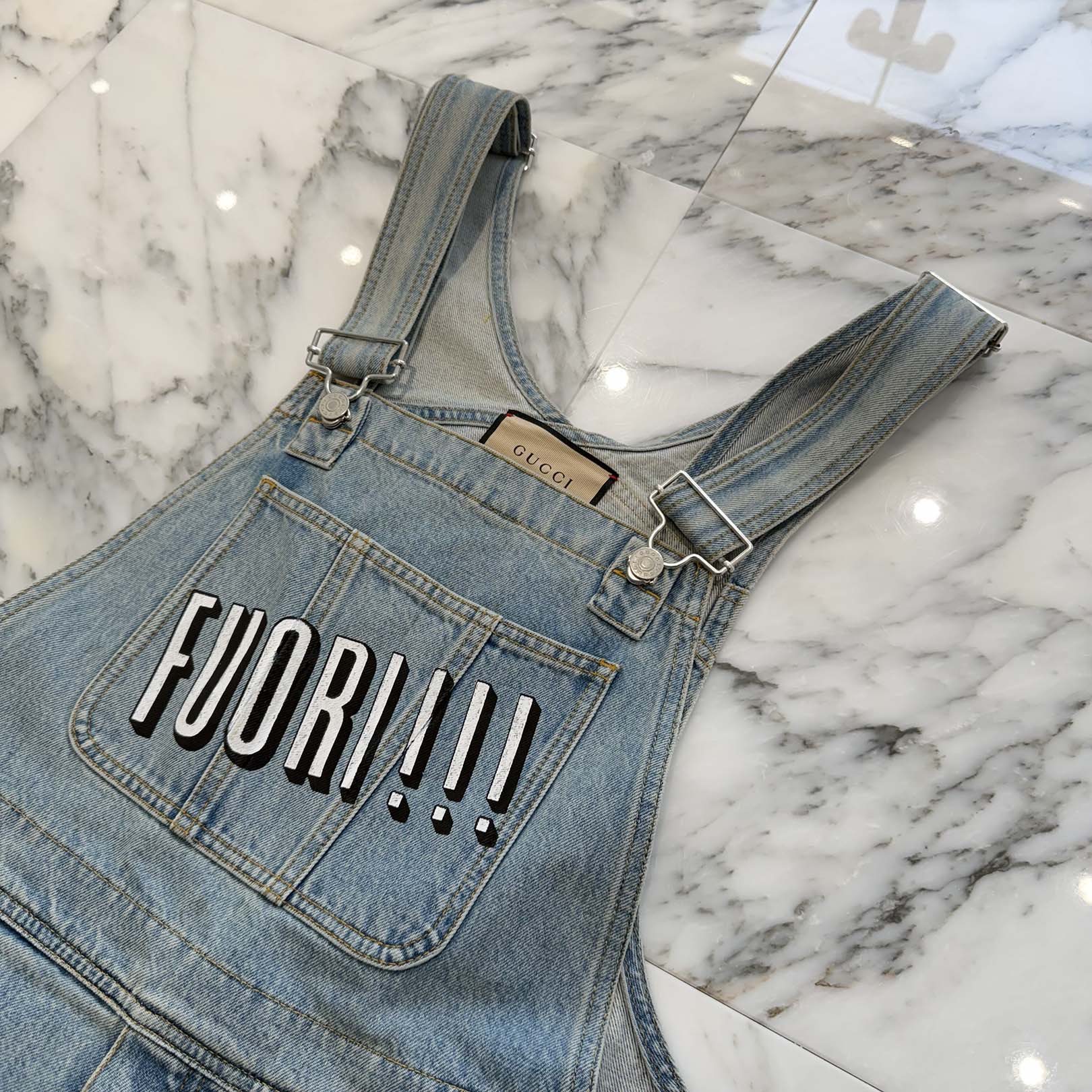 ！！専用！！XS GUCCI オーバーオール 専用！！XS GUCCI オーバーオール GUCCI サロペット ブルー メンズ | YOOX