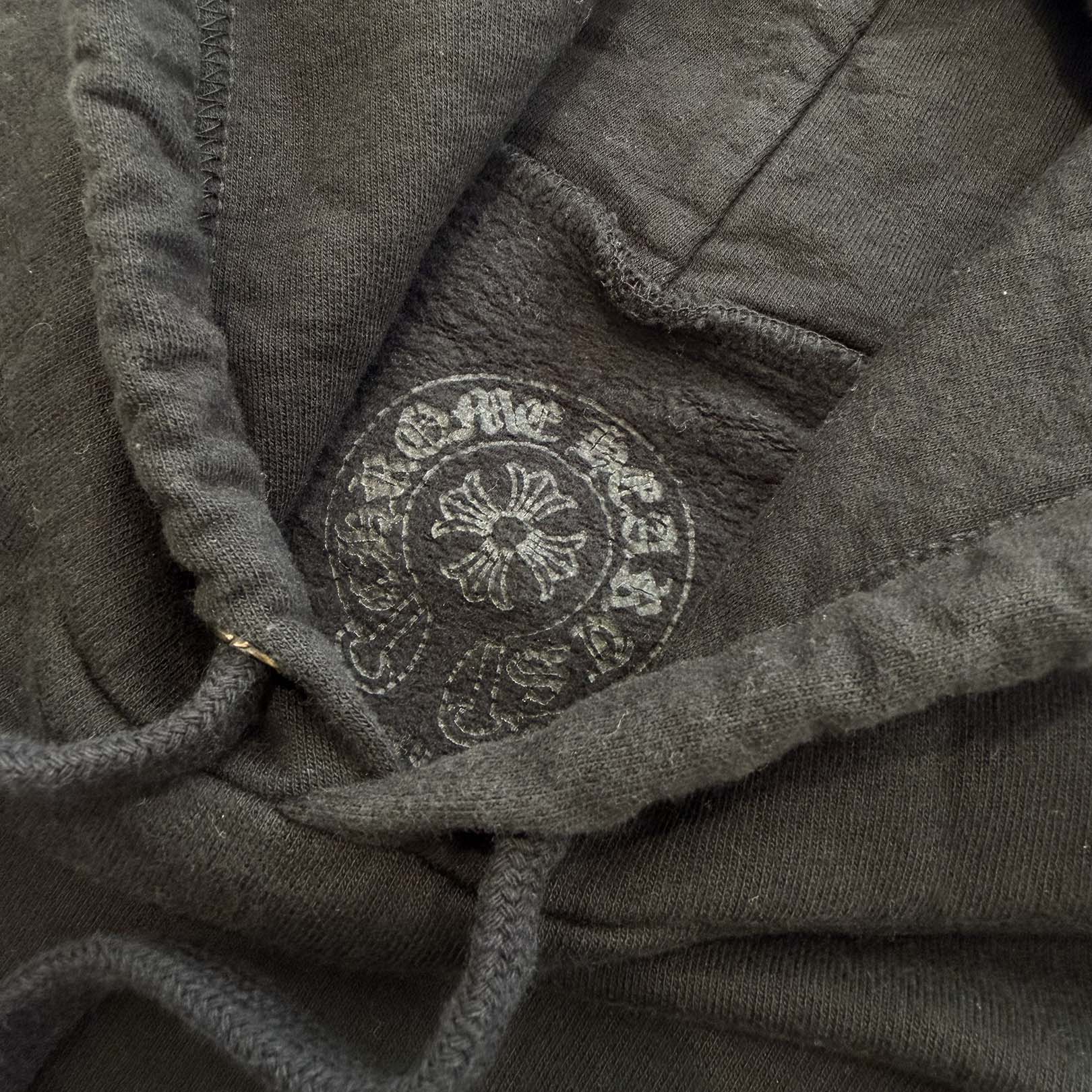 CHROME HEARTS FUCK YOU Vertical Logo Pullover Hoodie Size L クロムハーツ "ファックユー" ヴァーティカルロゴ プルオーバーフーディ サイズL