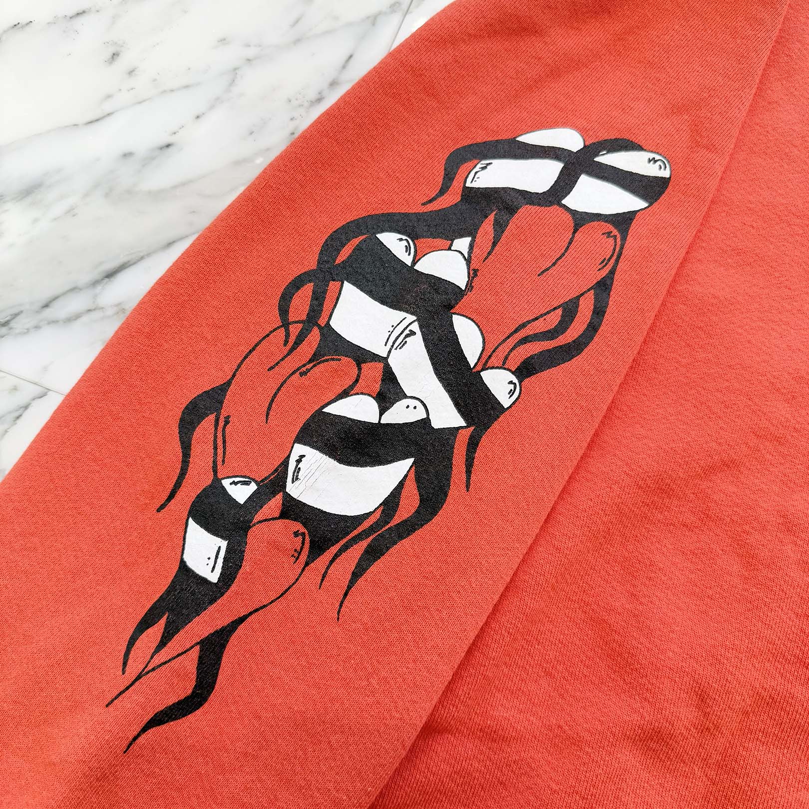 CHROME HEARTS × MATTY BOY 2023SS Sadistic Lipstick Sweatshirt Size XL クロムハーツ × マッティボーイ サディスティックリップスティック クルーネックスウェットシャツ サイズXL