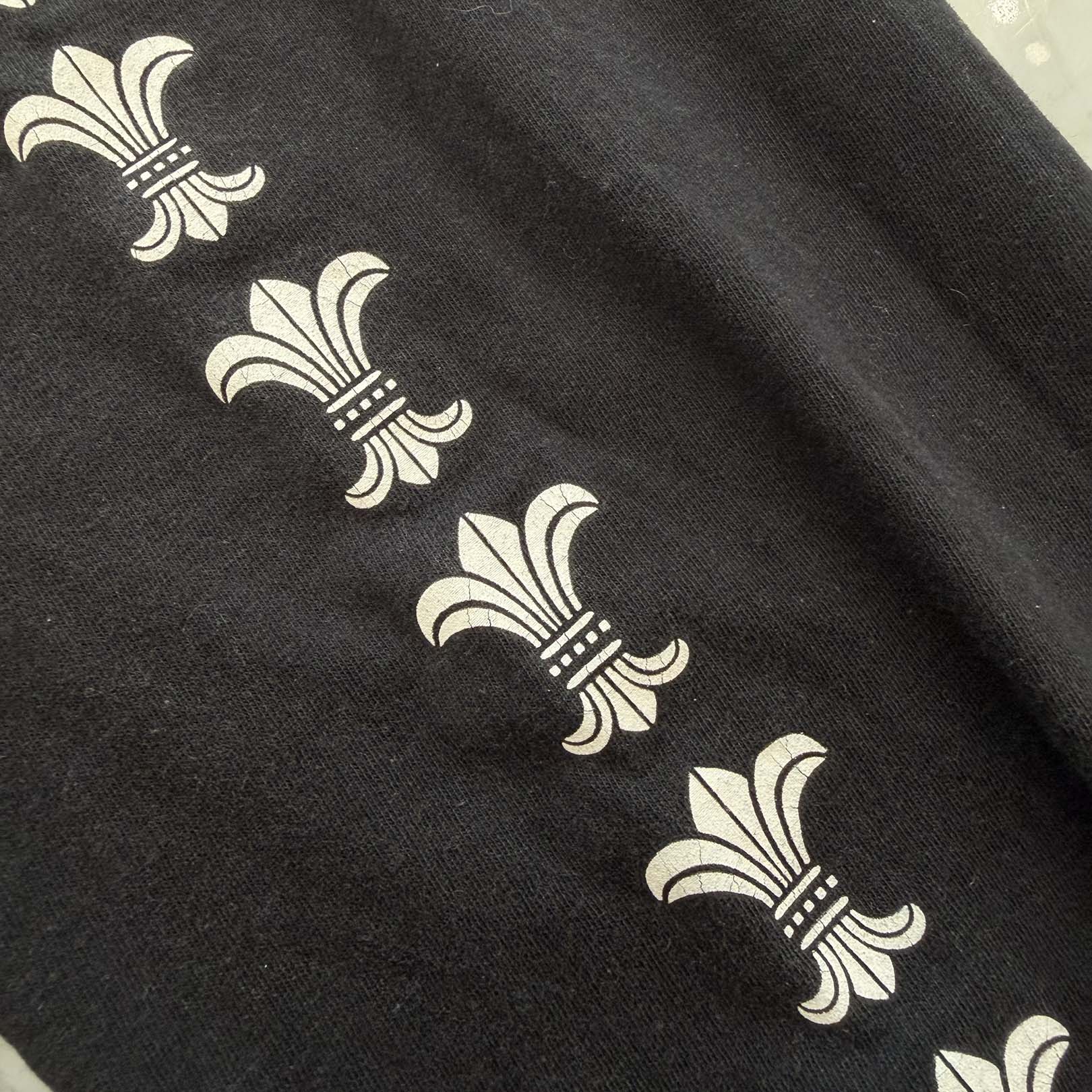CHROME HEARTS Back Scroll BS FLARE Print Long Sleeve Tee Size L クロムハーツ バックスクロール BSフレア プリント ロングスリーブ Tシャツ サイズL