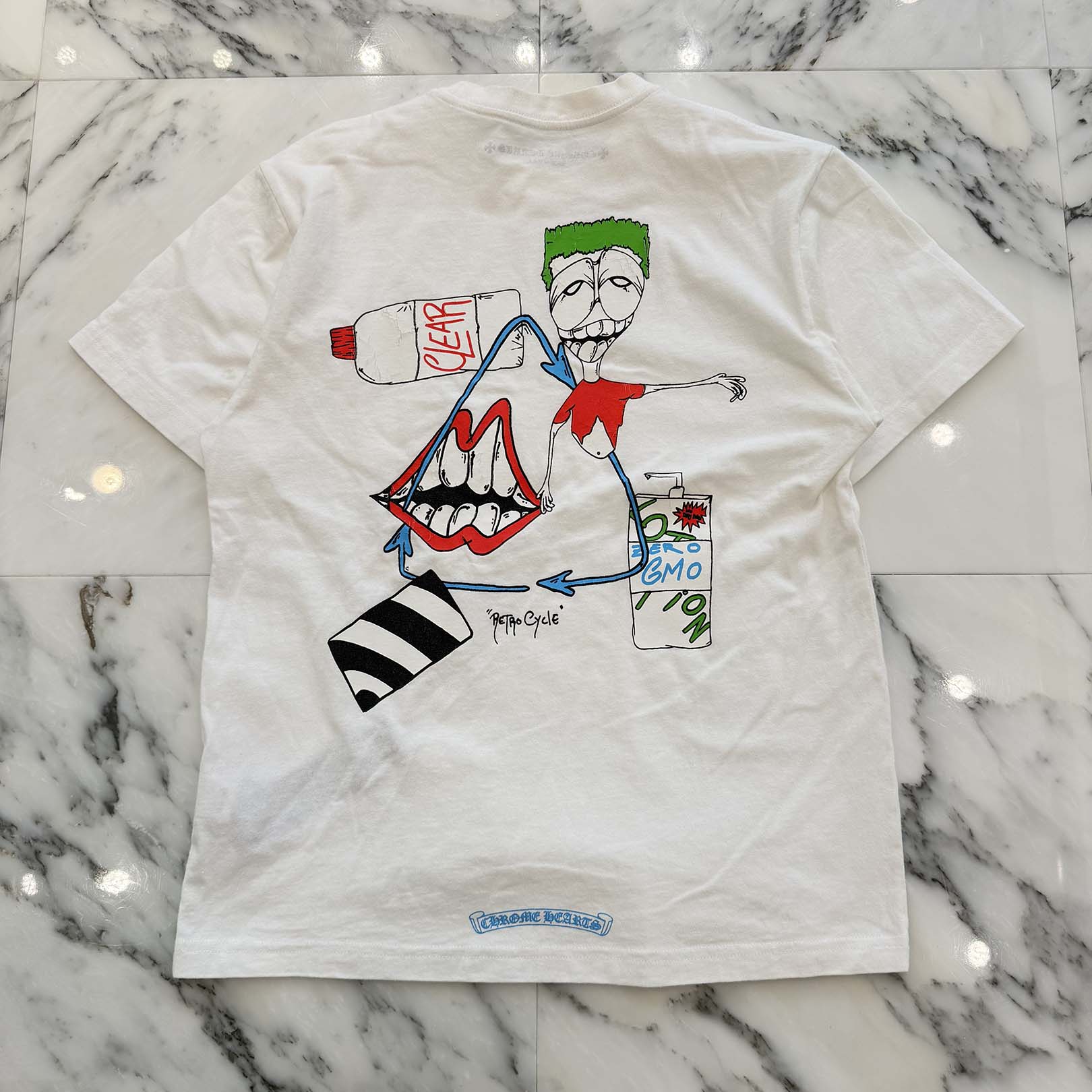 CHROME HEARTS × MATTY BOY RETRO CYCLE Tee Size M クロムハーツ × マッティボーイ レトロサイクル Tシャツ サイズM