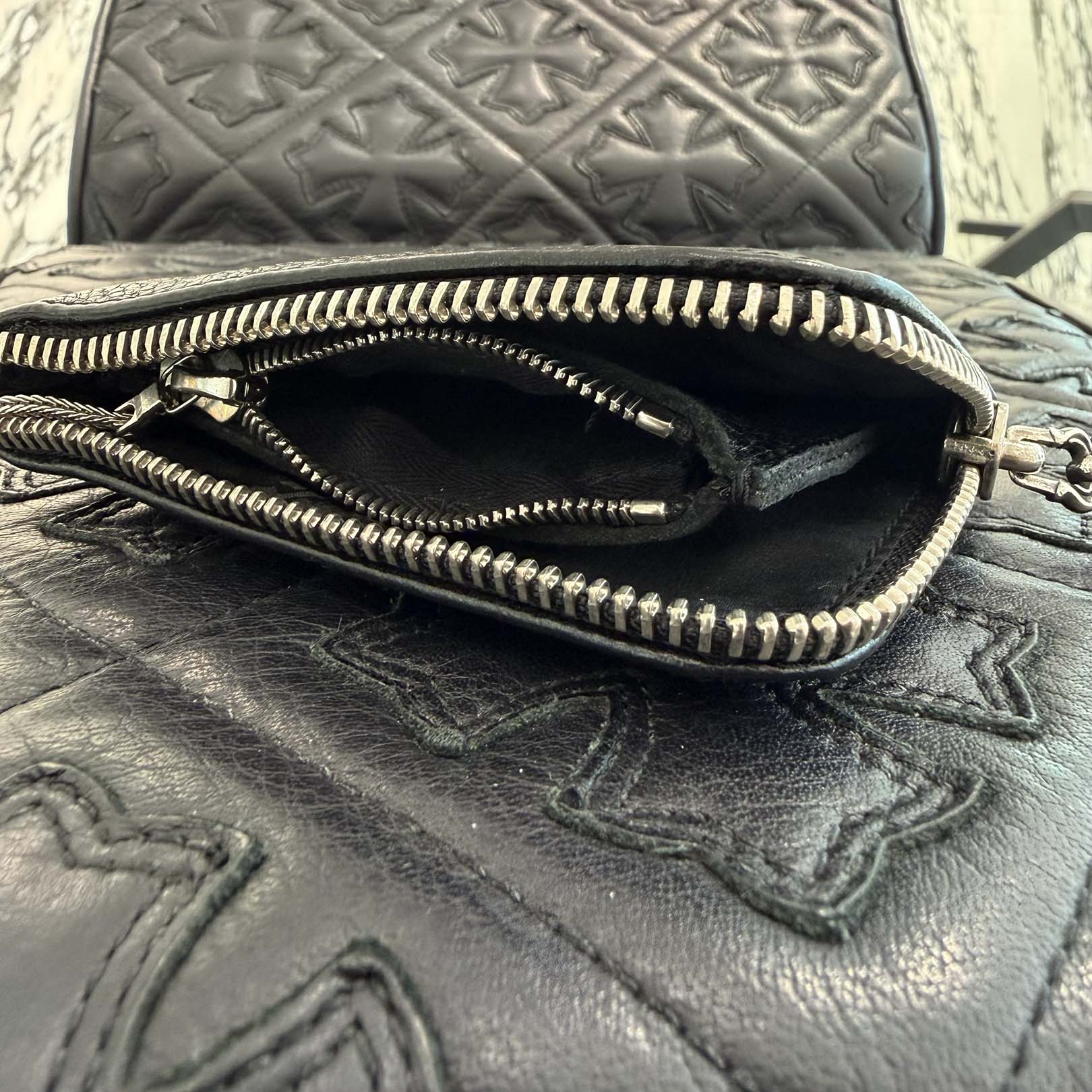 CHROME HEARTS Tiny Zip Wallet クロムハーツ タイニージップ ウォレット