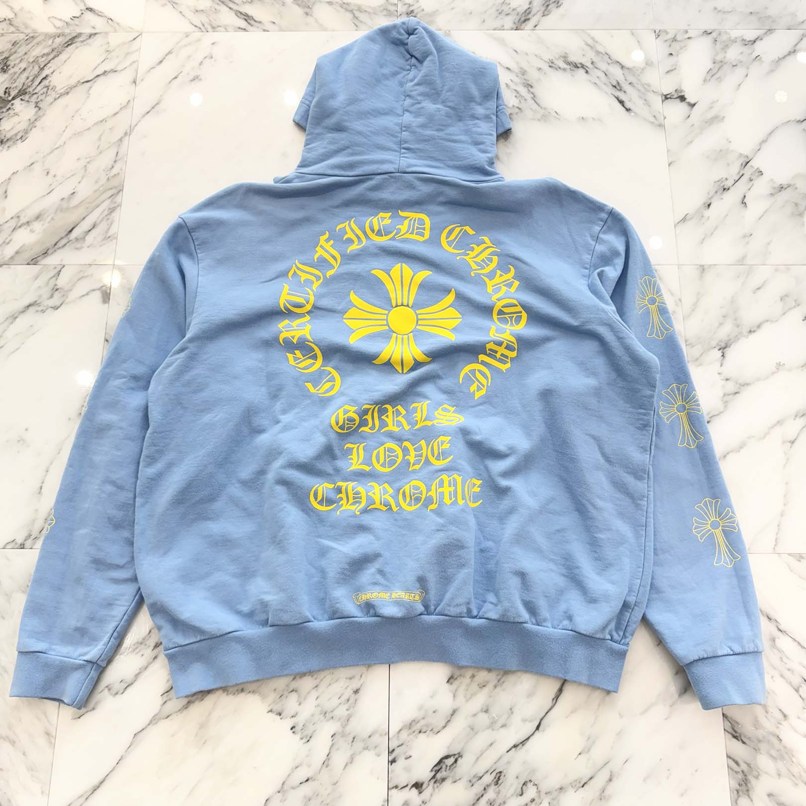 CHROME HEARTS × DRAKE 2021SS Certified Lover Boy Pullover Hoodie Size XL クロムハーツ × ドレーク サーティファイド ラバーボーイ プルオーバー フーディ サイズXL