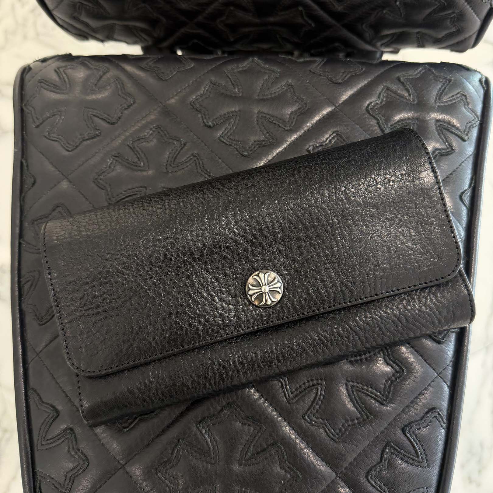 CHROME HEARTS Judy Cross Ball Wallet クロムハーツ ジュディ クロスボール ウォレット