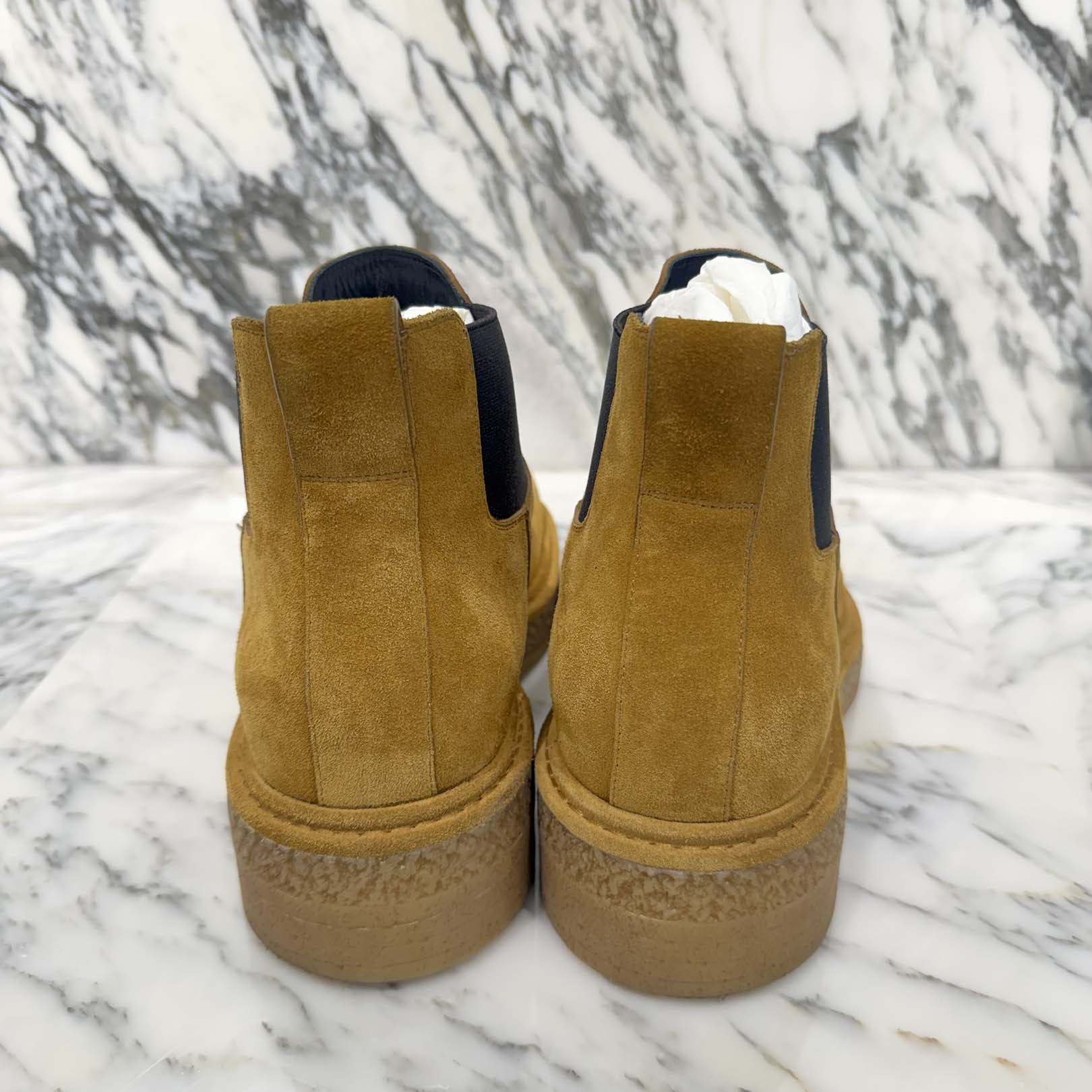 BOTTEGA VENETA 2025AW Haddock Chelsea Ankle Boots 806937V4QN02615 Size 43 (約28.0cm) ボッテガ・ヴェネタ ハドック チェルシーアンクルブーツ サイズ43 (約28.0cm)