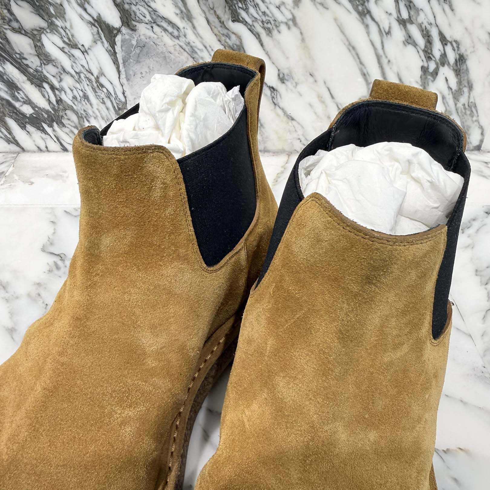 BOTTEGA VENETA 2025AW Haddock Chelsea Ankle Boots 806937V4QN02615 Size 43 (約28.0cm) ボッテガ・ヴェネタ ハドック チェルシーアンクルブーツ サイズ43 (約28.0cm)