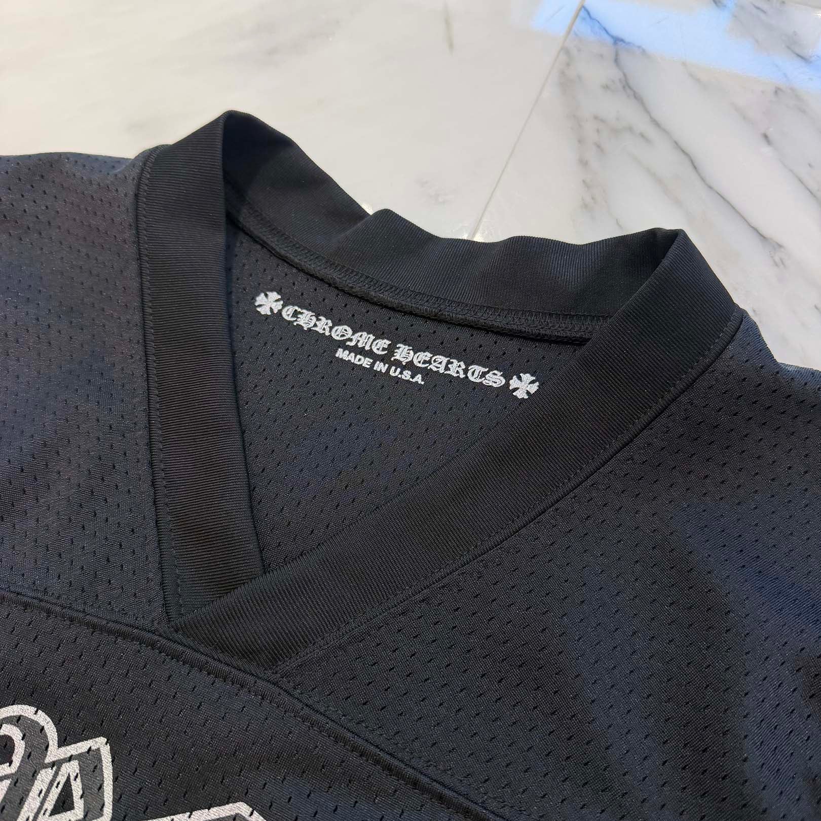 CHROME HEARTS Mesh Warm Up Jersey Size M クロムハーツ メッシュウォームアップジャージー サイズM