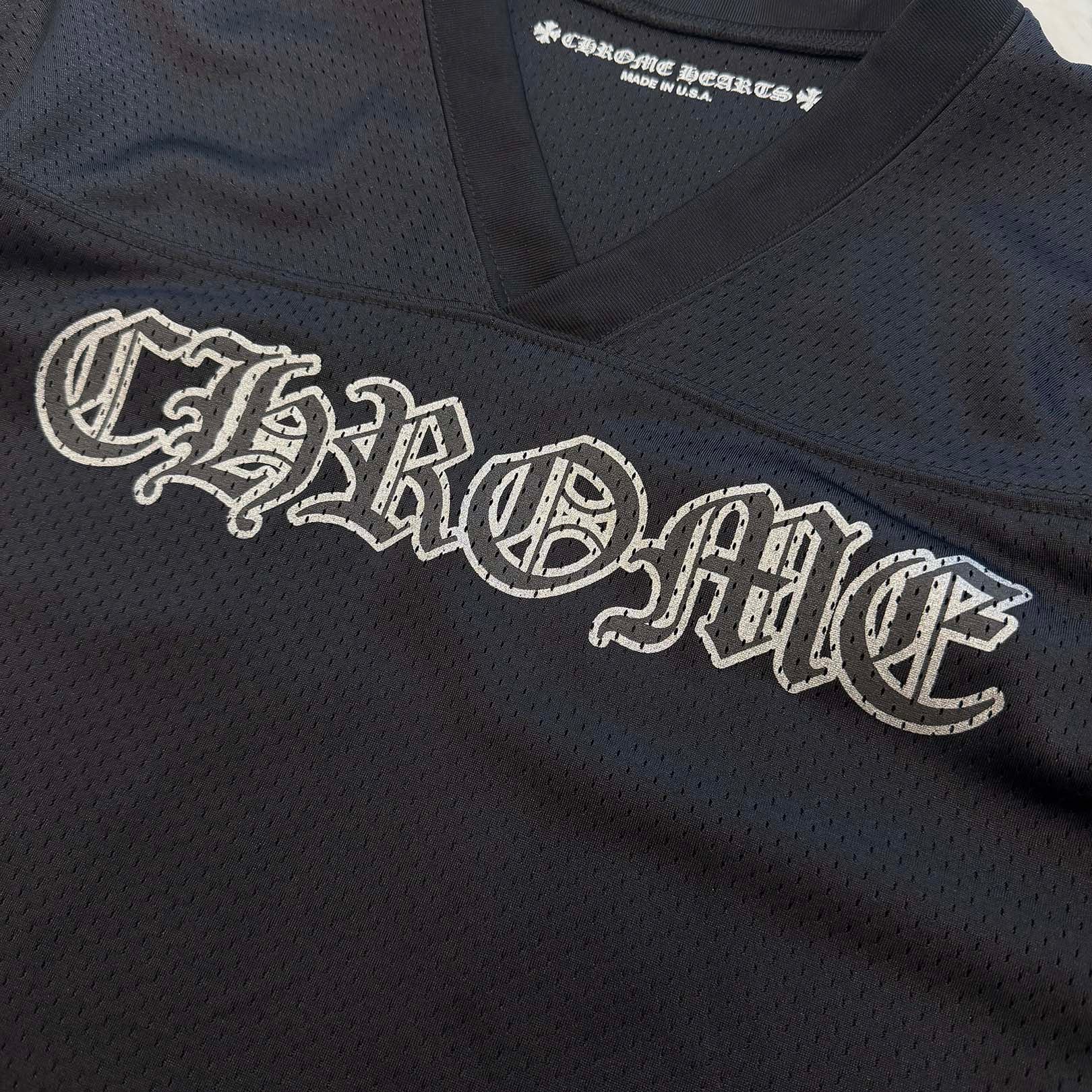 CHROME HEARTS Mesh Warm Up Jersey Size M クロムハーツ メッシュウォームアップジャージー サイズM