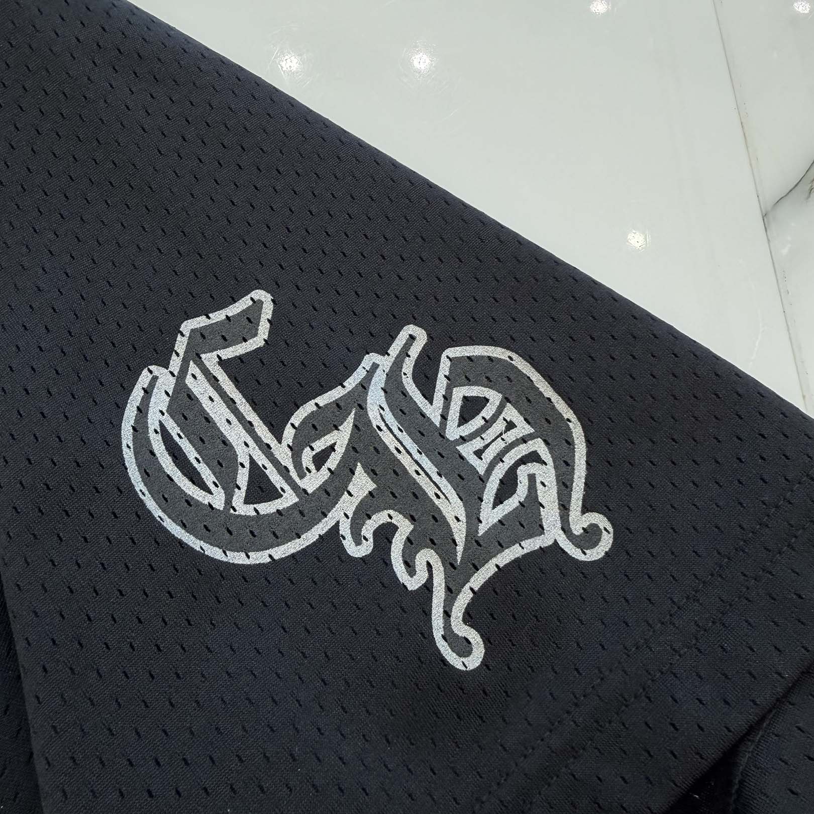 CHROME HEARTS Mesh Warm Up Jersey Size M クロムハーツ メッシュウォームアップジャージー サイズM