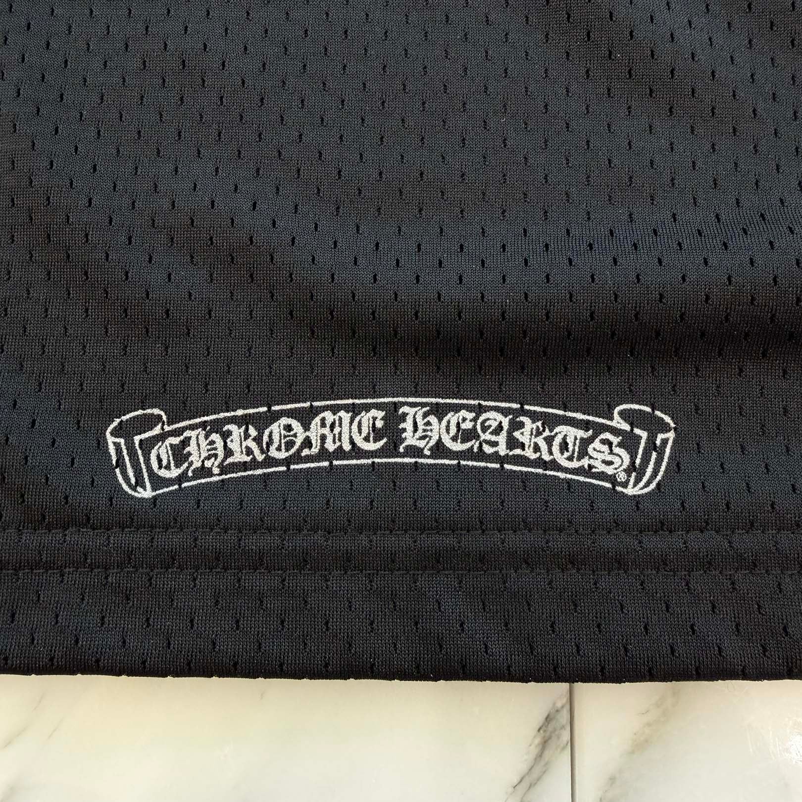 CHROME HEARTS Mesh Warm Up Jersey Size M クロムハーツ メッシュ