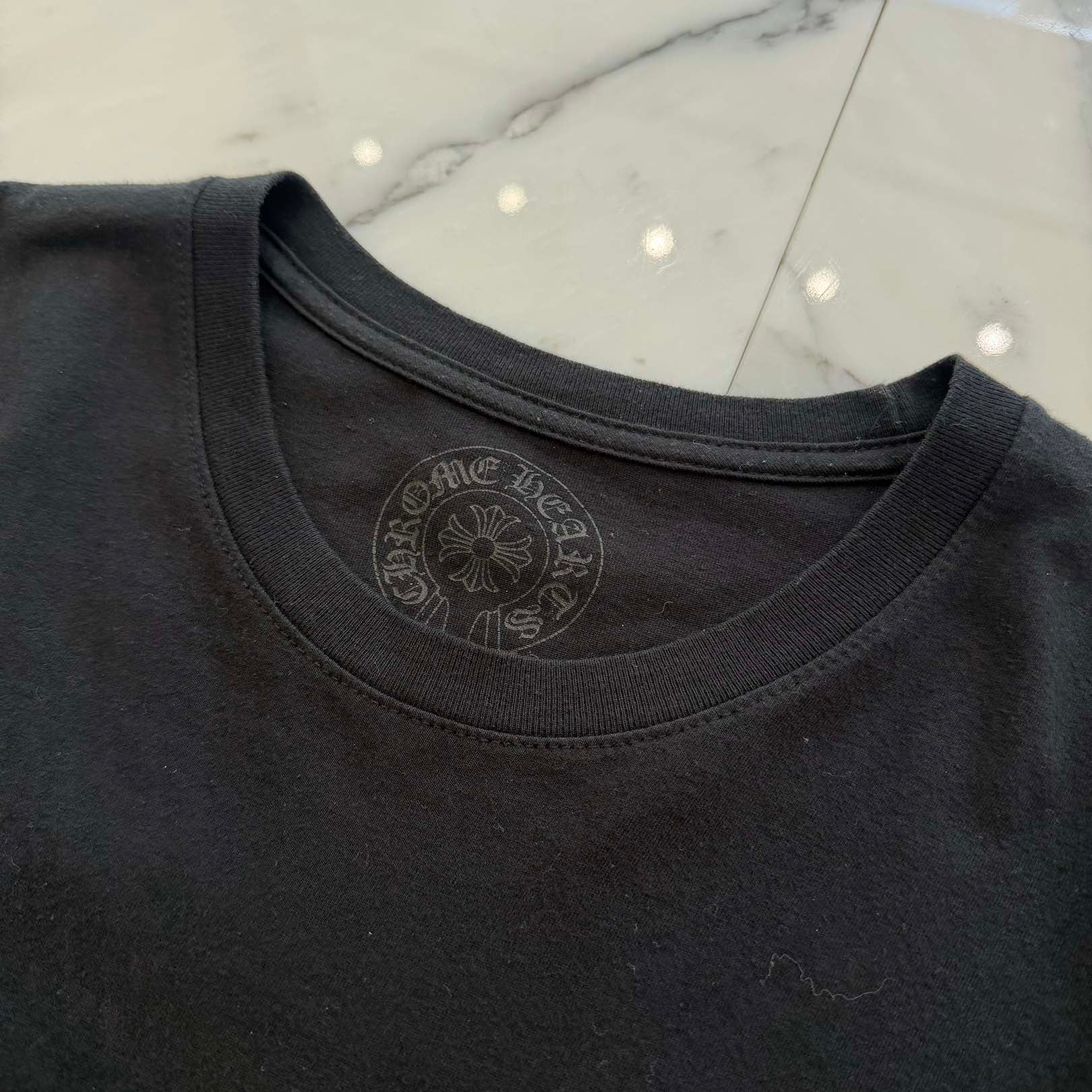 CHROME HEARTS King Taco 3 Cemetery Cross Print Short Sleeve Tee Size M クロムハーツ キングタコ 3 セメタリークロス プリント ショートスリーブ Tシャツ サイズM
