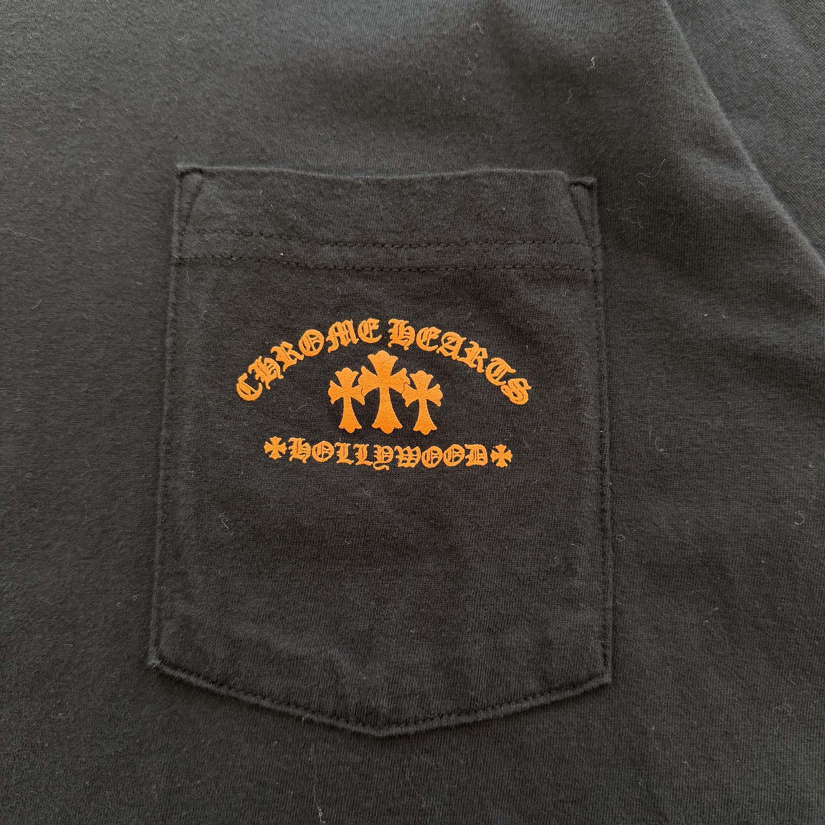 CHROME HEARTS King Taco 3 Cemetery Cross Print Short Sleeve Tee Size M クロムハーツ キングタコ 3 セメタリークロス プリント ショートスリーブ Tシャツ サイズM