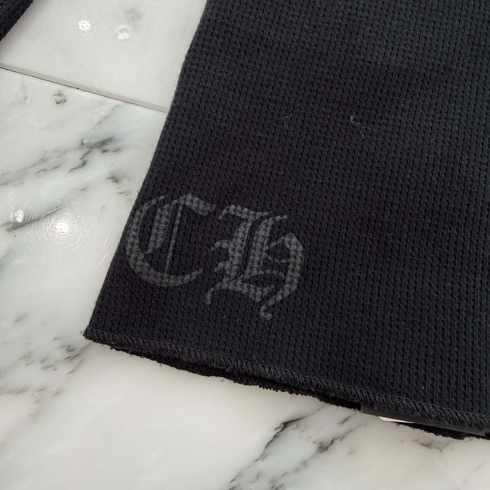 CHROME HEARTS 2025SS Scroll Label Arm Logo Print Thermal Long Sleeve Tee Size M クロムハーツ スクロールラベル アームロゴプリント  サーマル ロングスリーブ Tシャツ サイズM