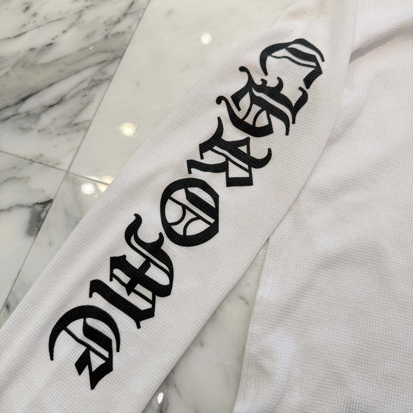 CHROME HEARTS 2025SS Scroll Label Arm Logo Print Thermal Long Sleeve Tee Size L クロムハーツ スクロールラベル アームロゴプリント  サーマル ロングスリーブ Tシャツ サイズL