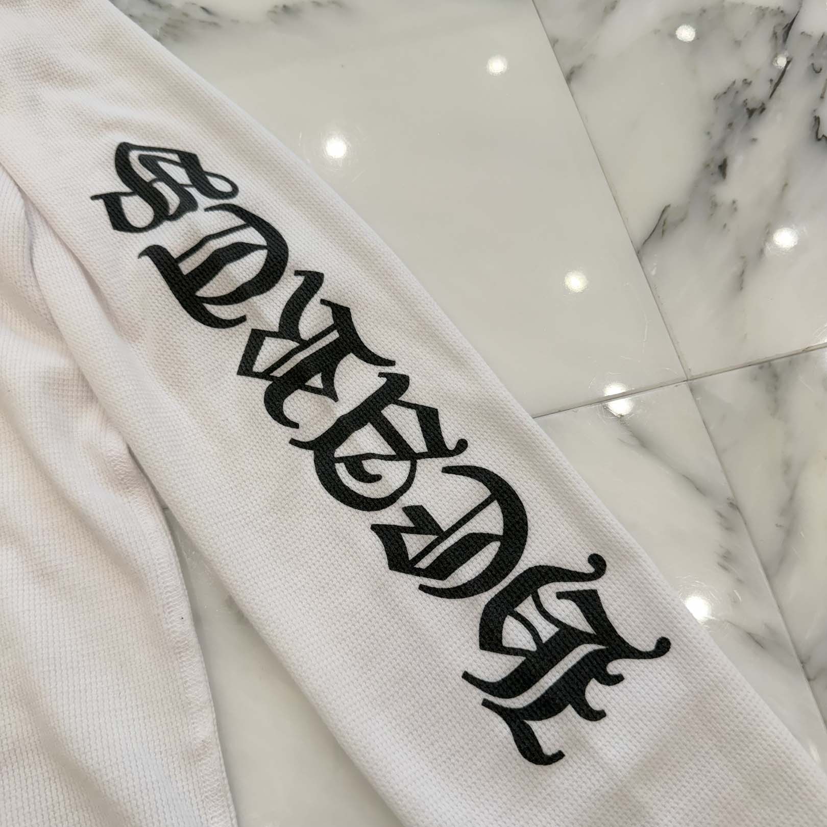 CHROME HEARTS 2025SS Scroll Label Arm Logo Print Thermal Long Sleeve Tee Size L クロムハーツ スクロールラベル アームロゴプリント  サーマル ロングスリーブ Tシャツ サイズL