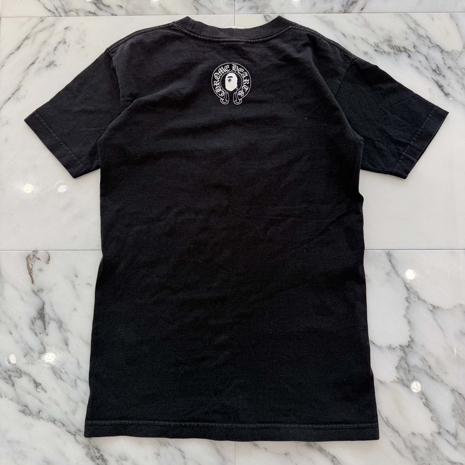 CHROME HEARTS × A BATHING APE Baby Milo Horseshoe Tee Size S クロムハーツ × アベイシングエイプ ベイビーマイロ ホースシュー Tシャツ サイズS