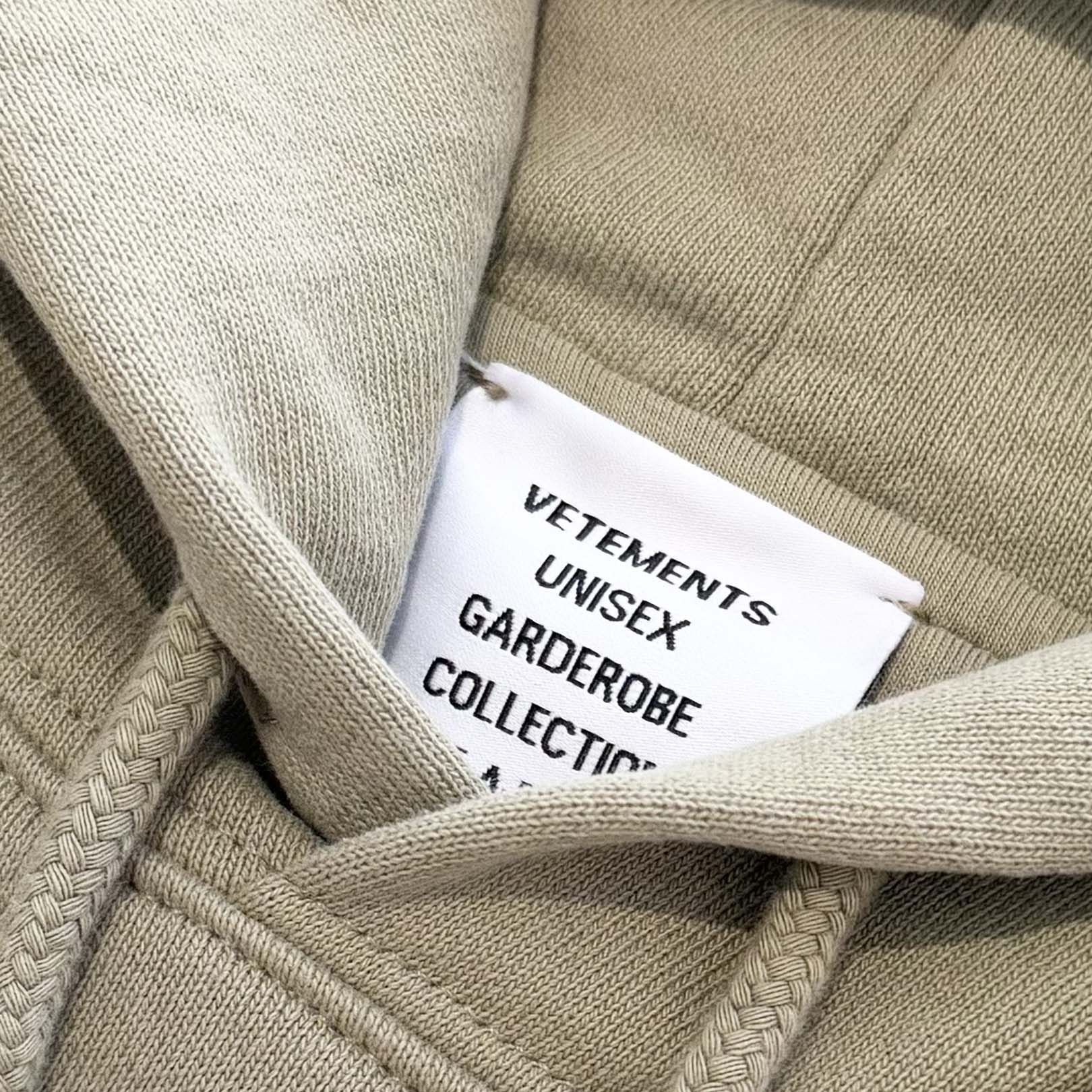 VETEMENTS 2021AW Anarchy Logo Oversized Pullover Hoodie UA52TR840S