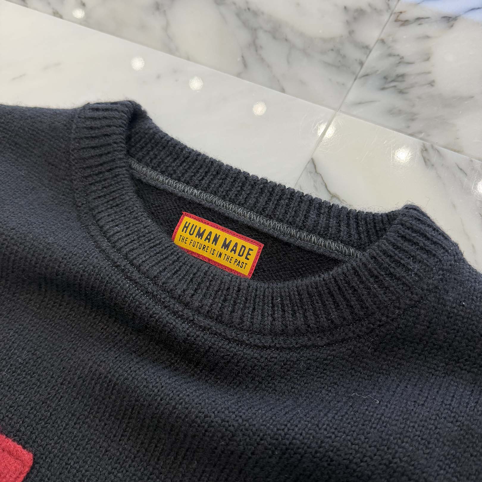 HUMAN MADE 2025AW Sports Knit Wool Sweater HM30CS032 Size L ヒューマンメイド スポーツニット ウール セーター サイズL