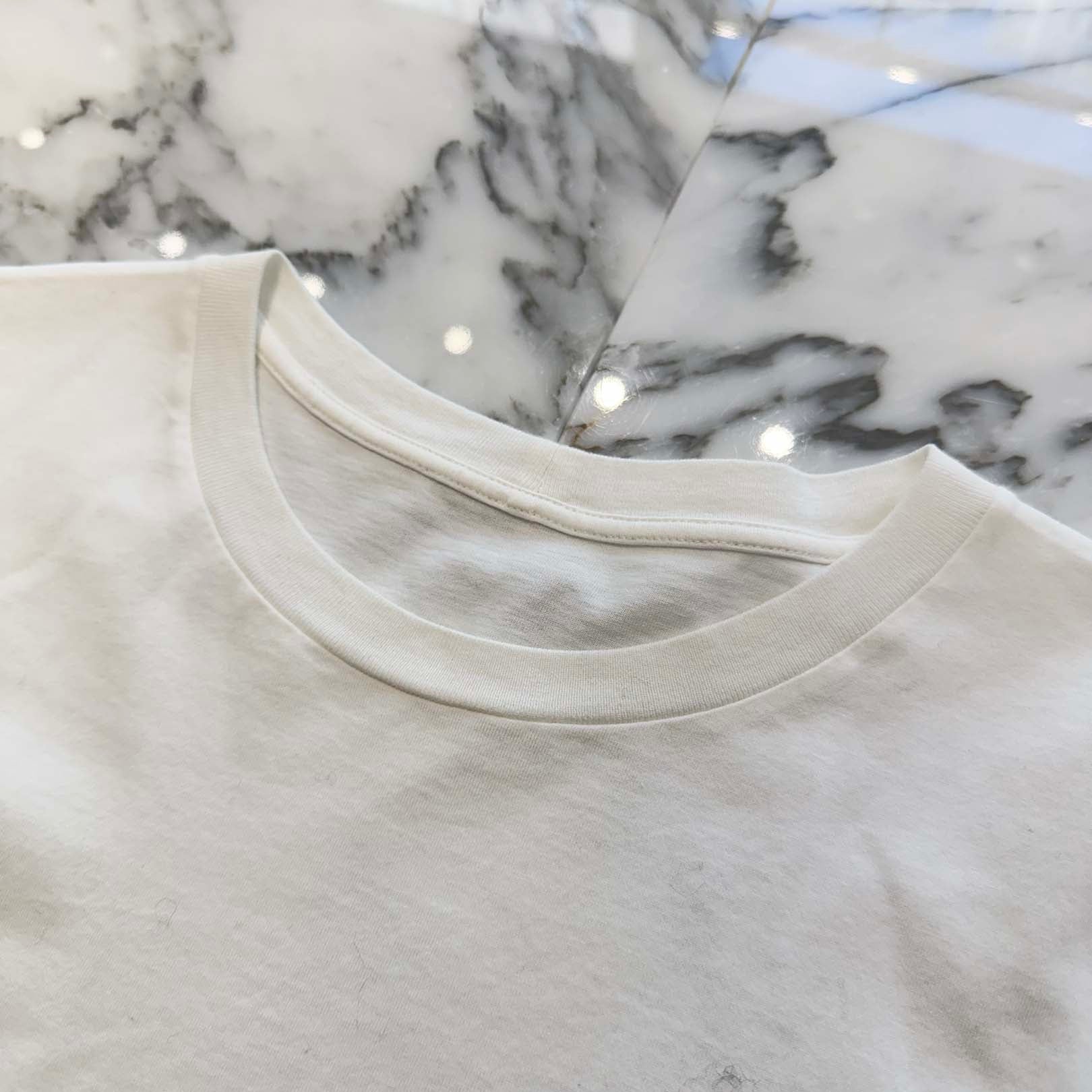 CELINE 2022SS Gradation Logo Cotton Tee 2X10B671Q Size S セリーヌ グラデーション ロゴ コットン Tシャツ サイズS