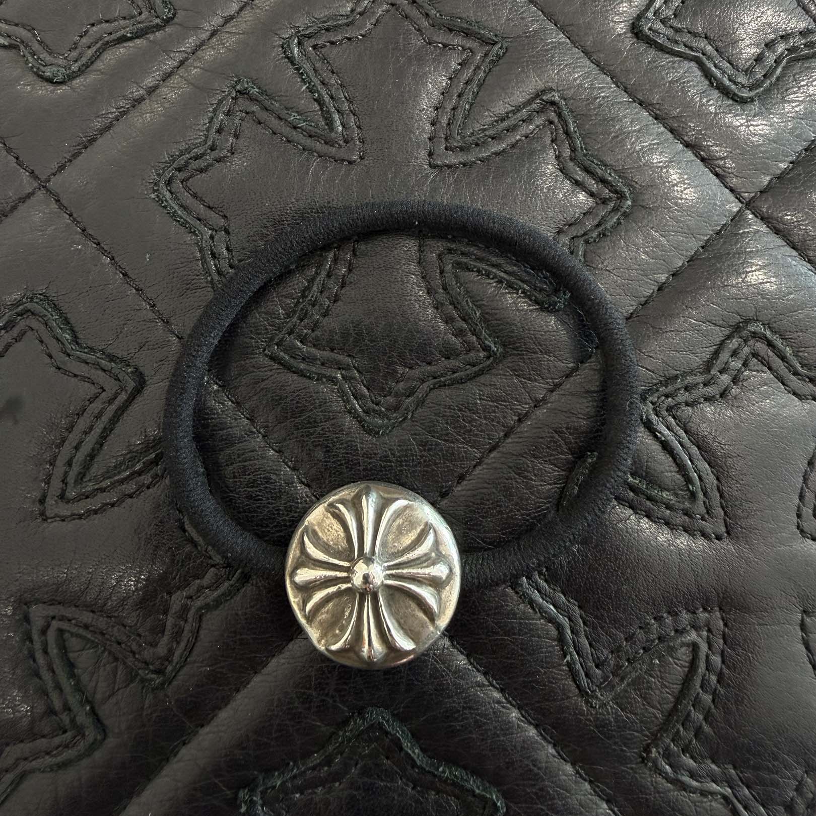 CHROME HEARTS CROSS BALL HAIR BAND クロムハーツ クロスボール ヘアバンド