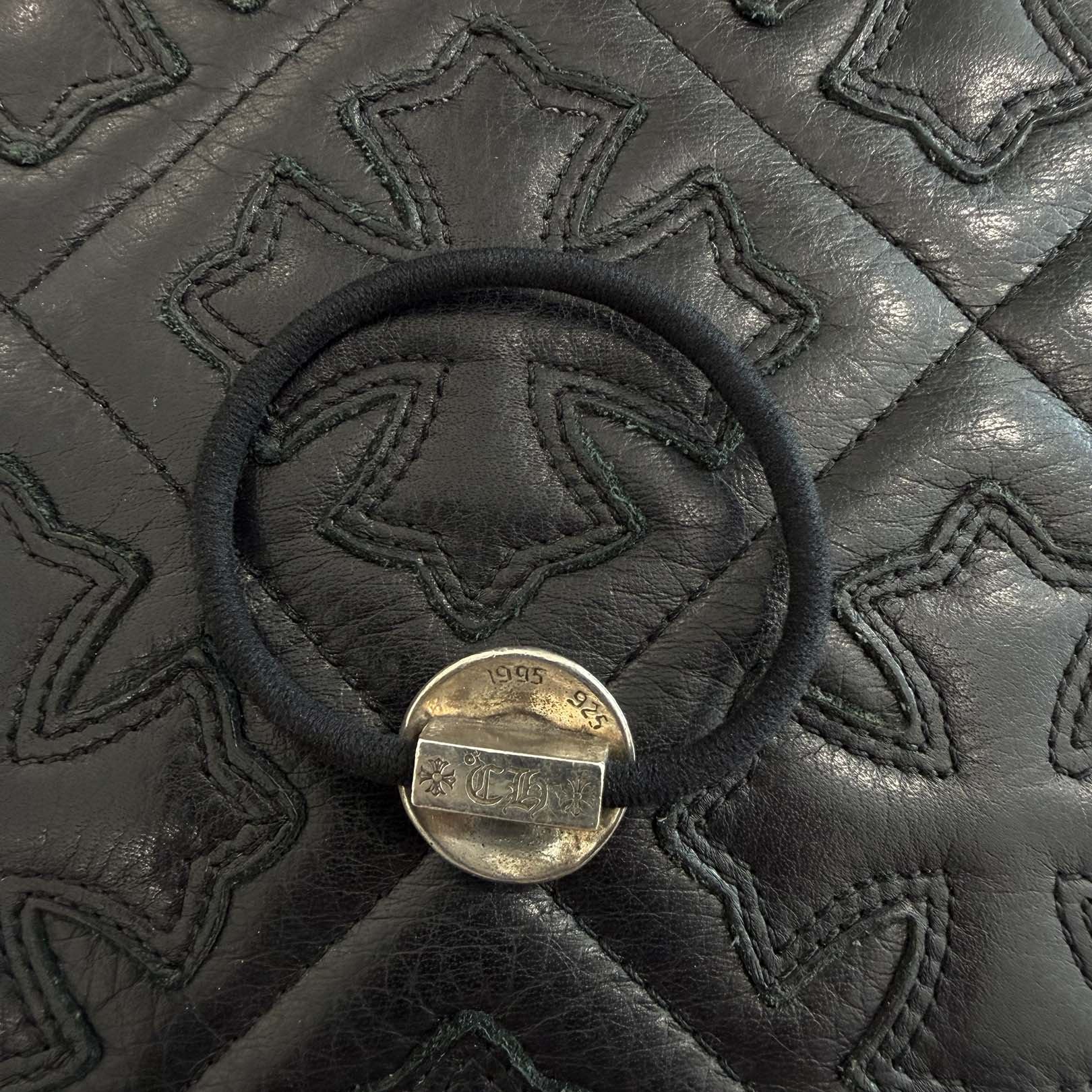 CHROME HEARTS CROSS BALL HAIR BAND クロムハーツ クロスボール ヘアバンド