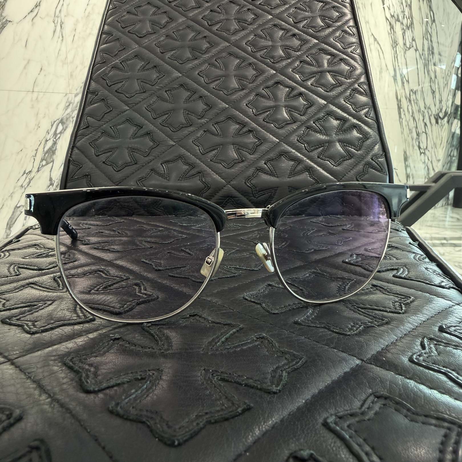 SAINT LAURENT SURF BLACK サングラス SAINT LAURENT PARIS SL 108 SURF Black Frame Collar Sunglasses Size