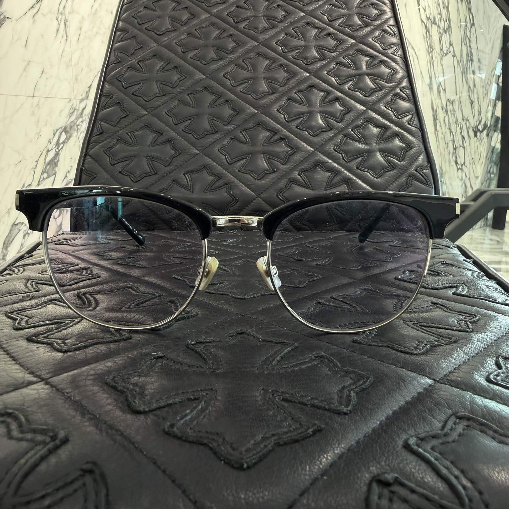 SAINT LAURENT PARIS SL 108 SURF Black Frame Collar Sunglasses Size 52□20-145 サンローランパリ SL 108 SURF ブラックフレーム カラーサングラス サイズ52□20-145