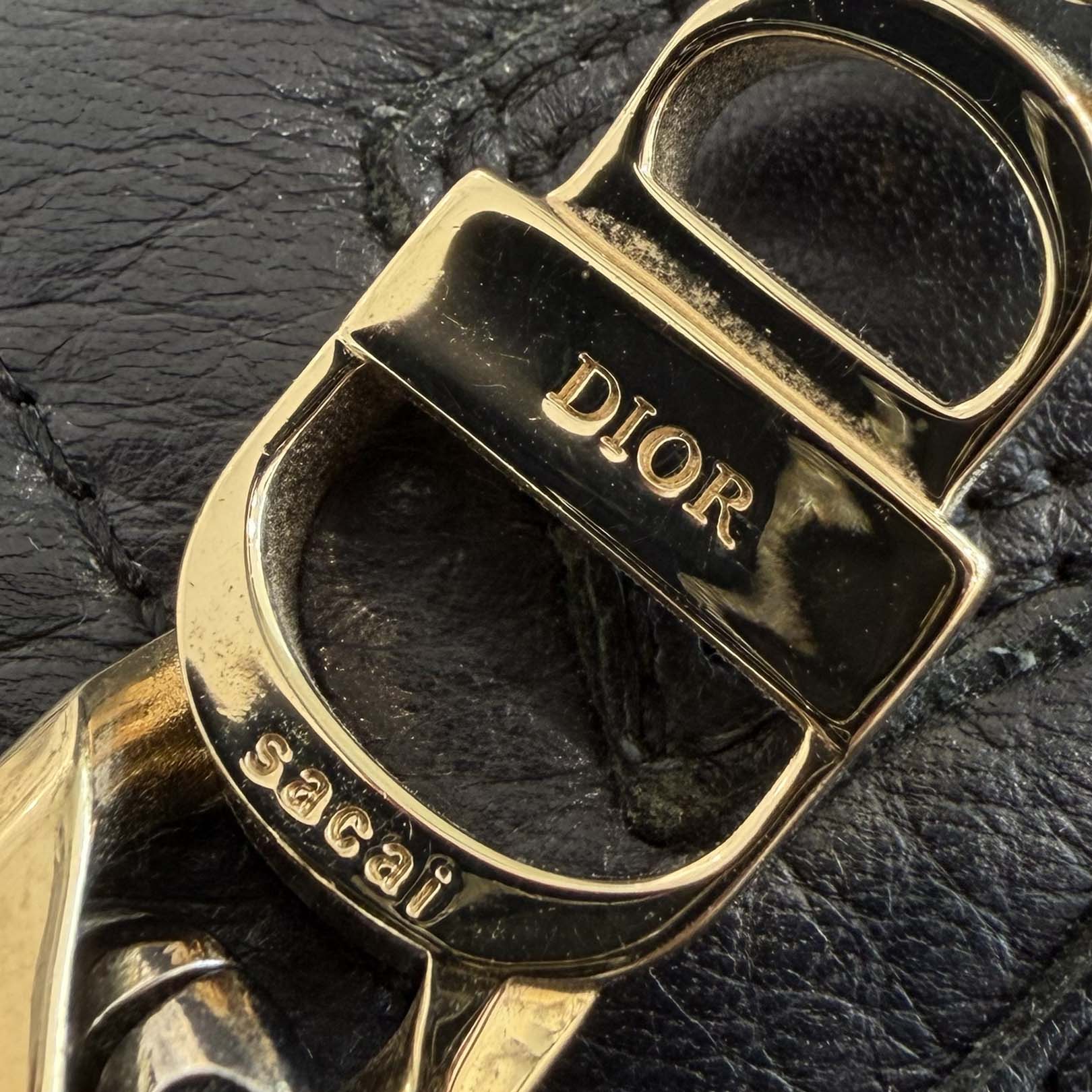 DIOR × sacai 2022SS CD ICON Pearl Chain Bracelet B1440HOMMT_D341 Size M ディオール×サカイ CD アイコン パールチェーンブレスレット サイズM