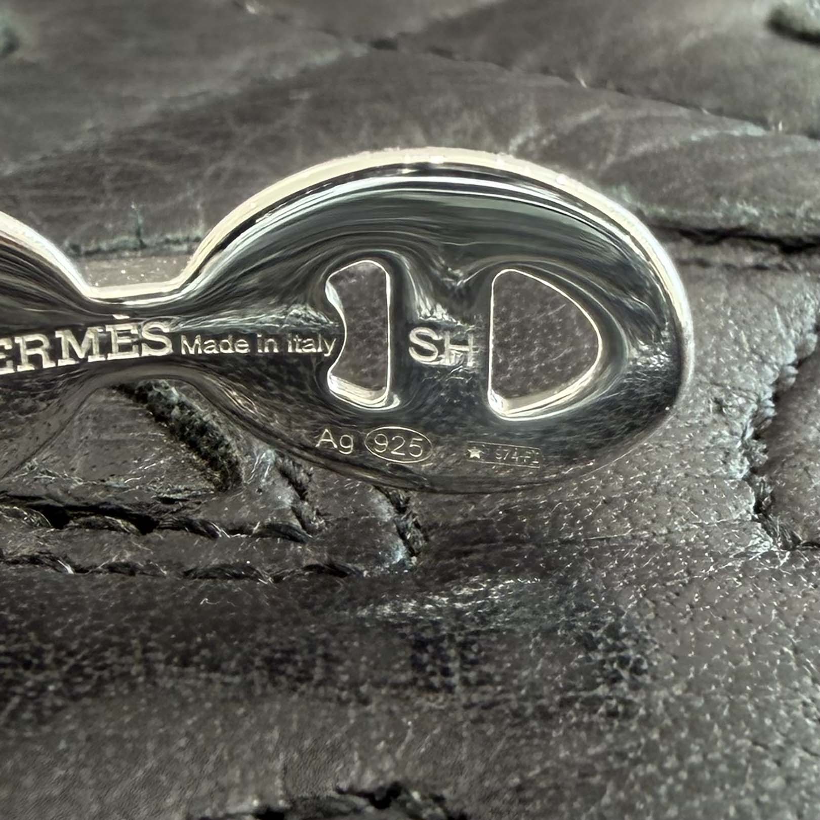 HERMES Chaine d’Ancre Enchainee MM Bangle Size SH エルメス シェーヌダンクル アンシェネ MM バングル サイズSH