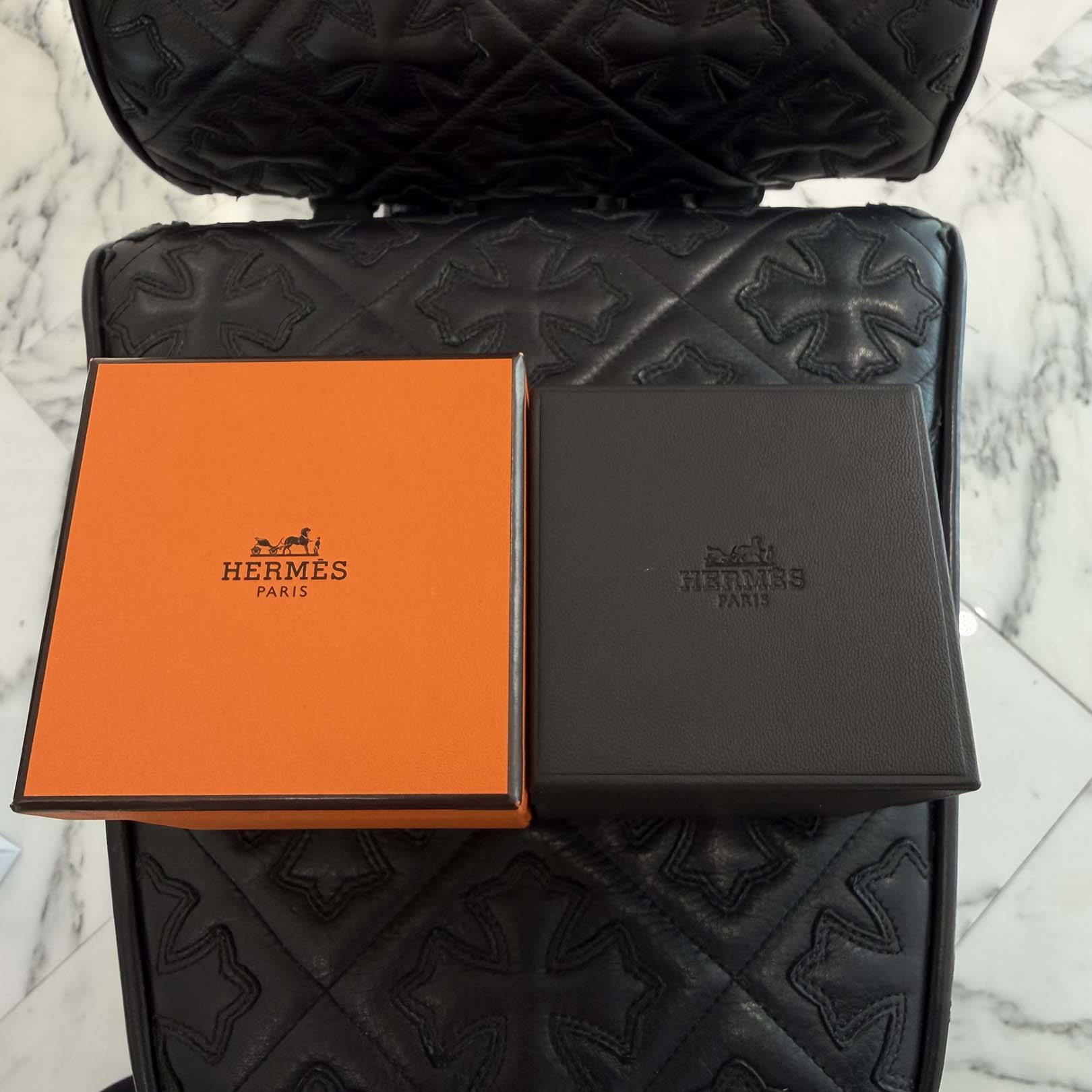 HERMES Chaine d’Ancre Enchainee MM Bangle Size SH エルメス シェーヌダンクル アンシェネ MM バングル サイズSH