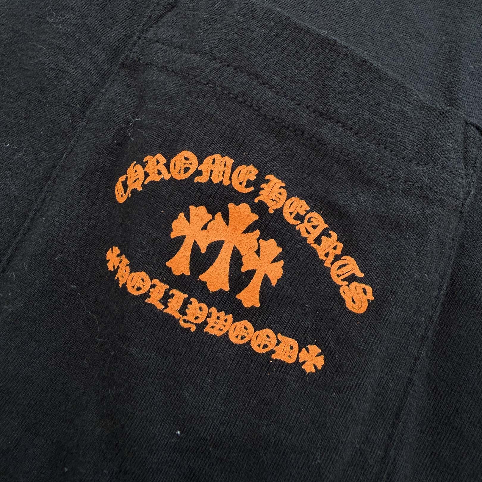 CHROME HEARTS King Taco 3 Cemetery Cross Print Short Sleeve Tee Size L クロムハーツ キングタコ 3 セメタリークロス プリント ショートスリーブ Tシャツ サイズL