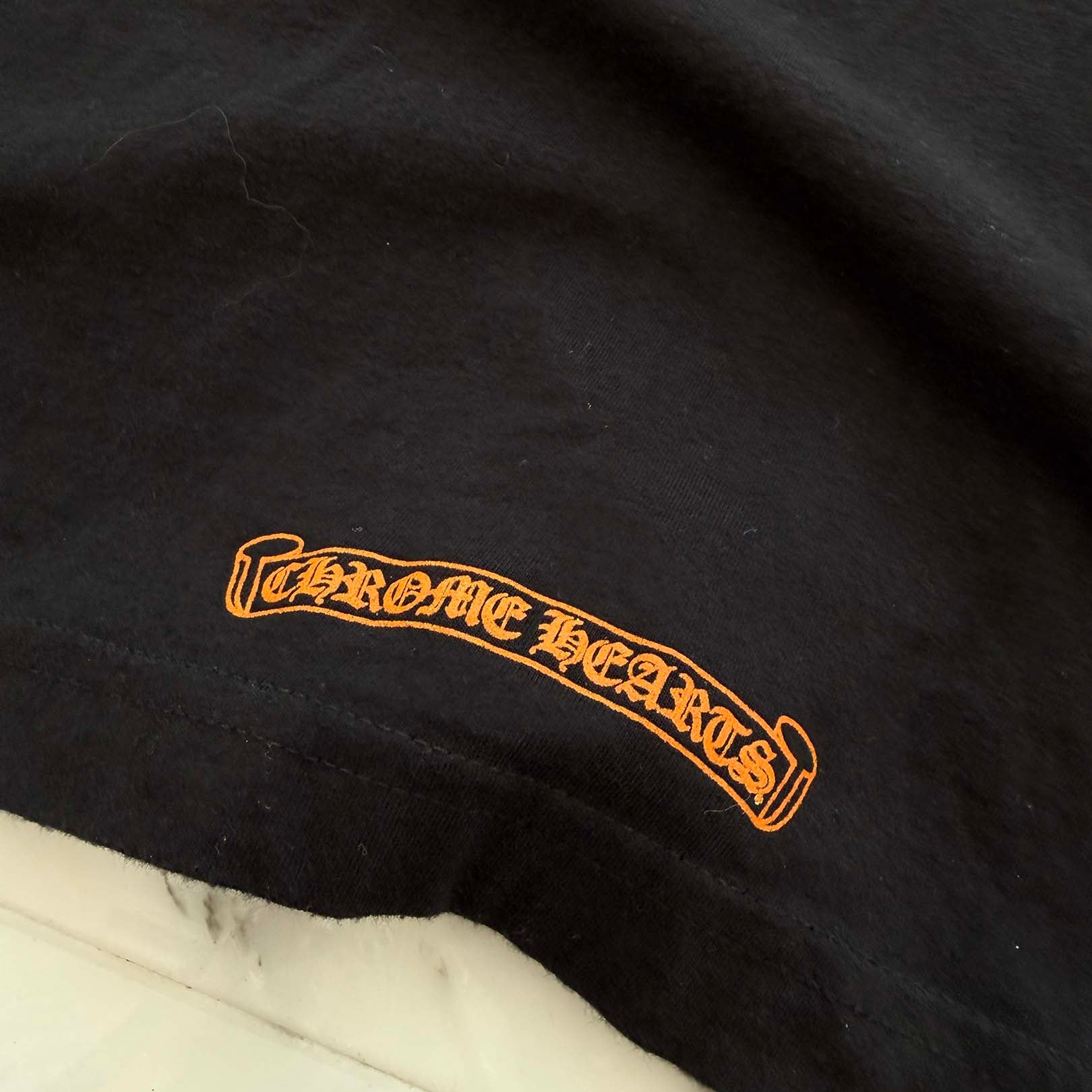 CHROME HEARTS King Taco 3 Cemetery Cross Print Short Sleeve Tee Size L クロムハーツ キングタコ 3 セメタリークロス プリント ショートスリーブ Tシャツ サイズL