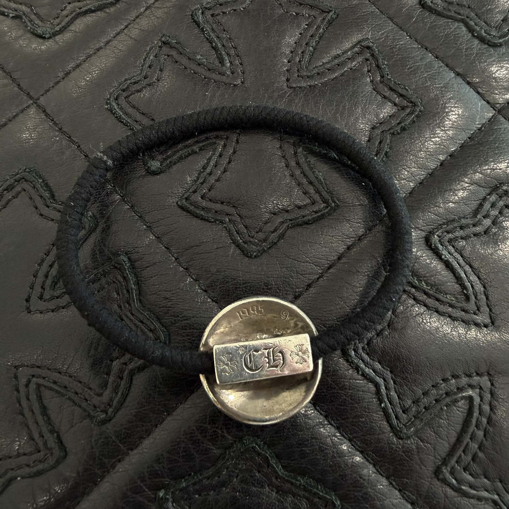 CHROME HEARTS CROSS BALL HAIR BAND クロムハーツ クロスボール ヘアバンド