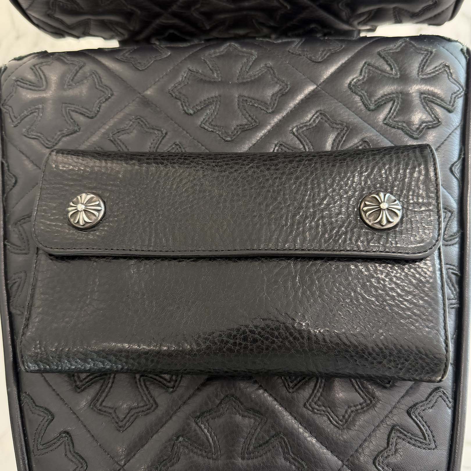 CHROME HEARTS Wave Cross Ball Wallet クロムハーツ ウェーブクロスボール ウォレット