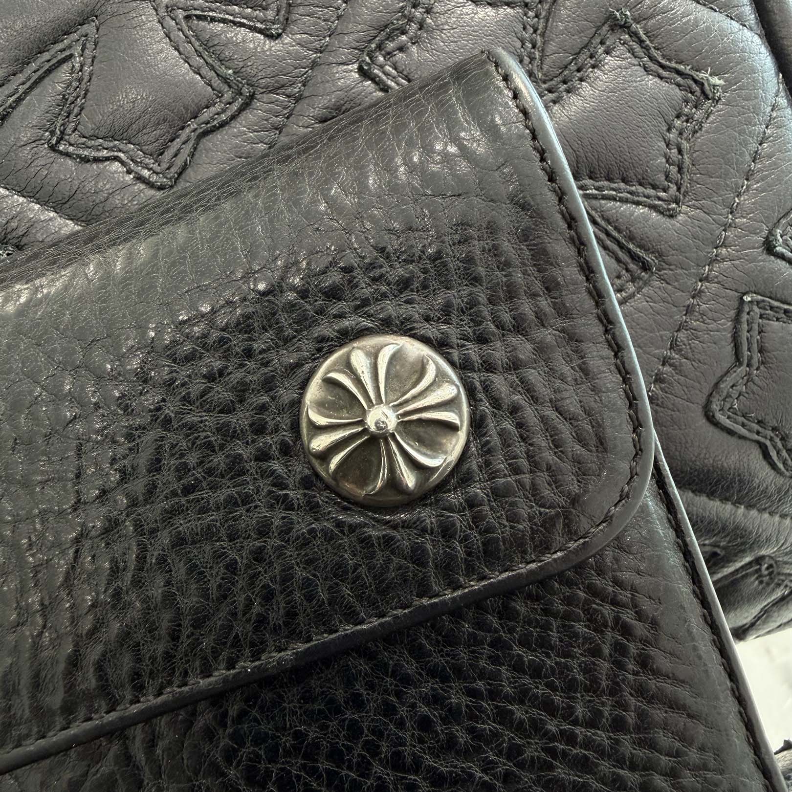CHROME HEARTS Wave Cross Ball Wallet クロムハーツ ウェーブクロスボール ウォレット