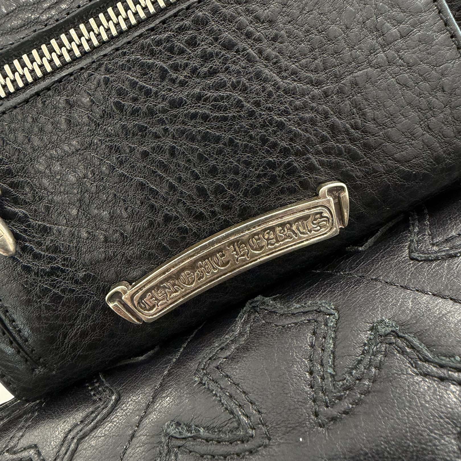 CHROME HEARTS Wave Mini Cross Ball Wallet クロムハーツ ウェーブ ミニ クロスボール ウォレット