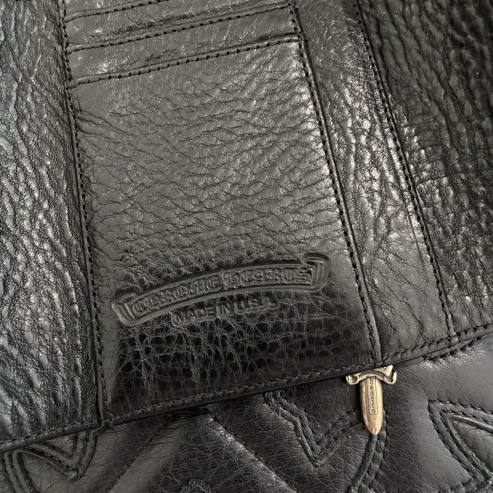 CHROME HEARTS Wave Mini Cross Ball Wallet クロムハーツ ウェーブ ミニ クロスボール ウォレット